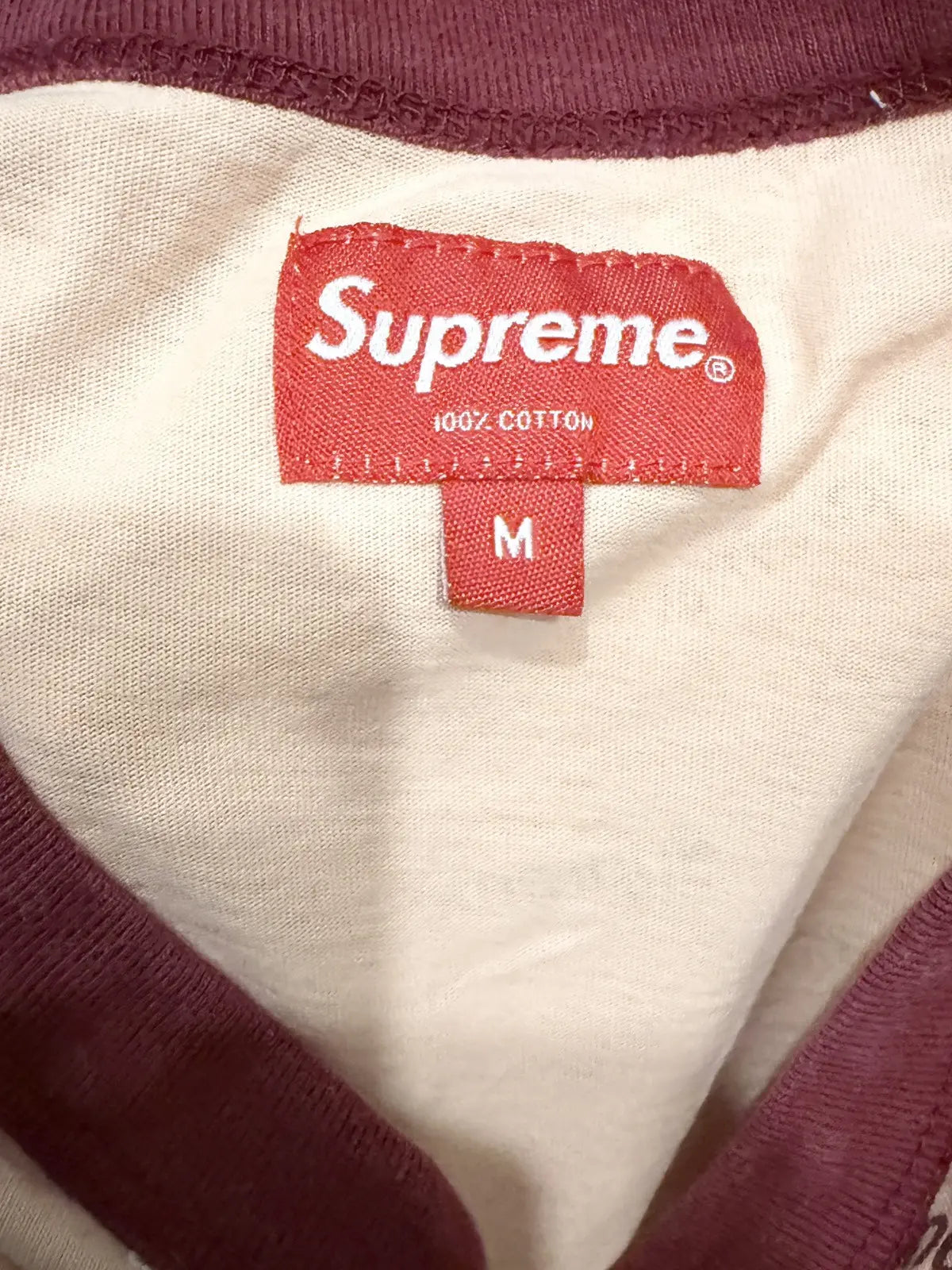 2018 Supreme Scatter Ringer Tee