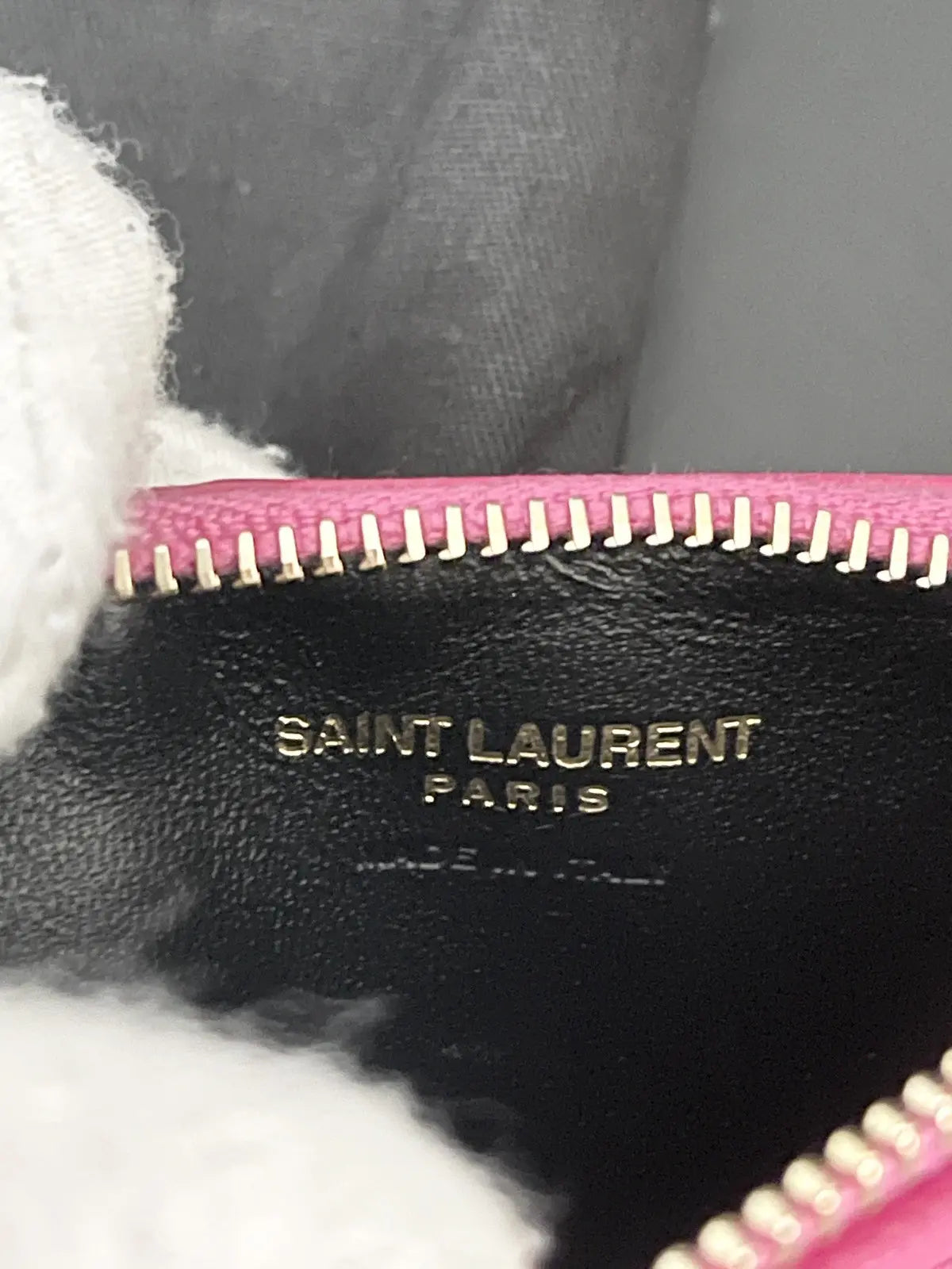Saint Laurent Cassandre Matelassé Leather Card Holder