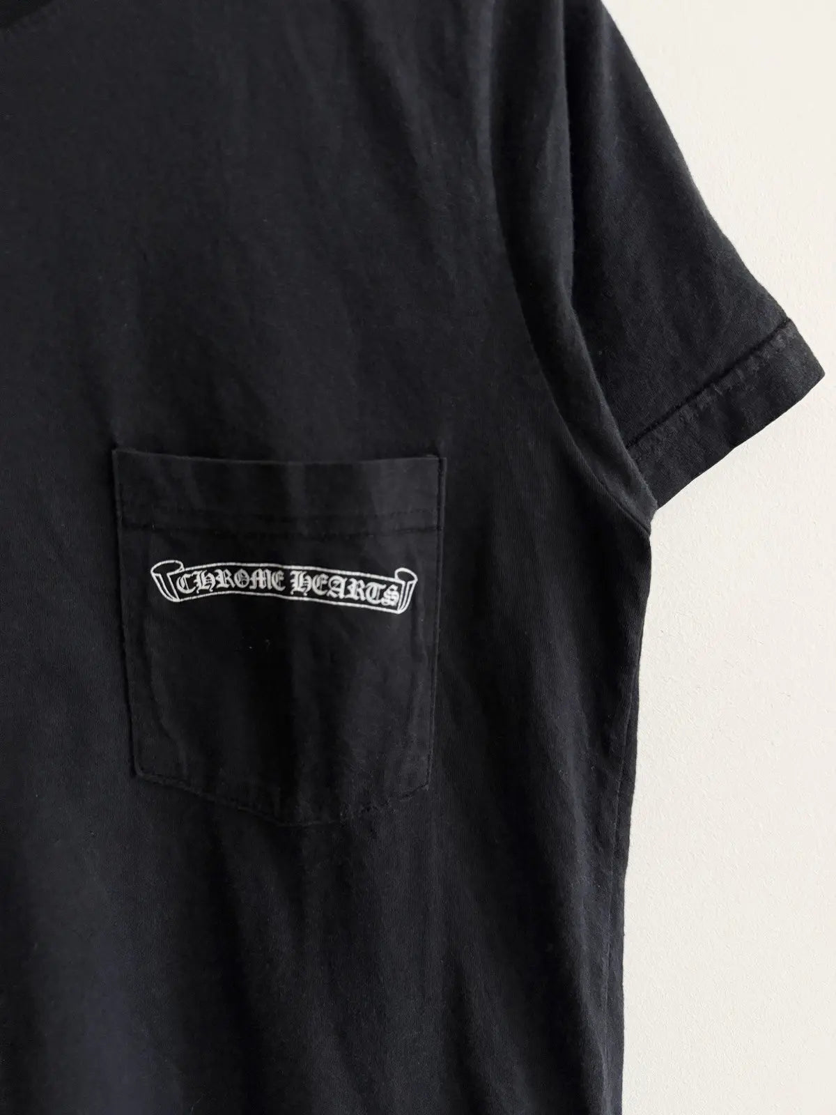 2000s Chrome Hearts Half Ace Fleur Logo Tee