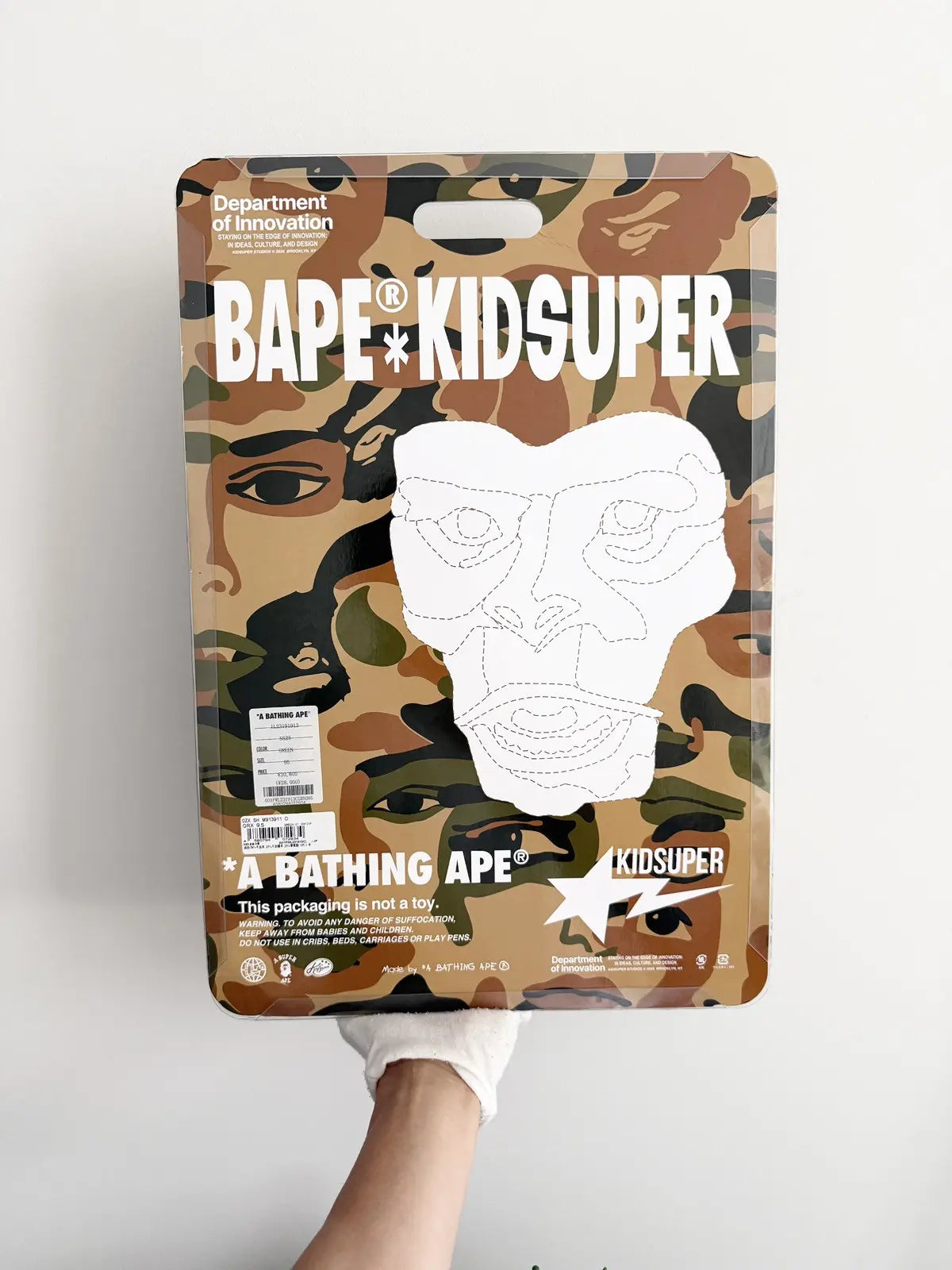 Bape x KidSuper Camo Mule Clog Shoe