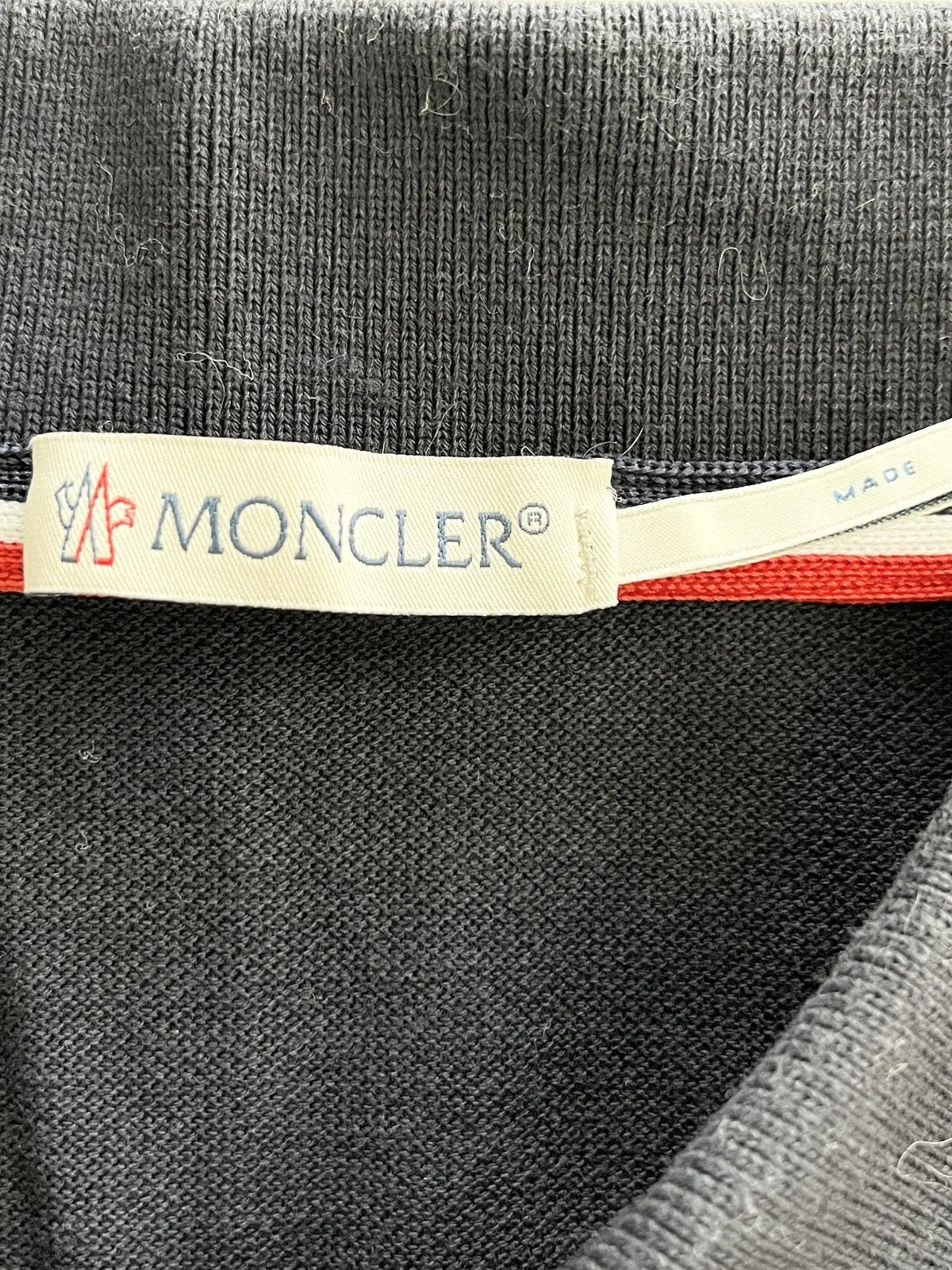 2010s Moncler Classic Logo Polo Shirt