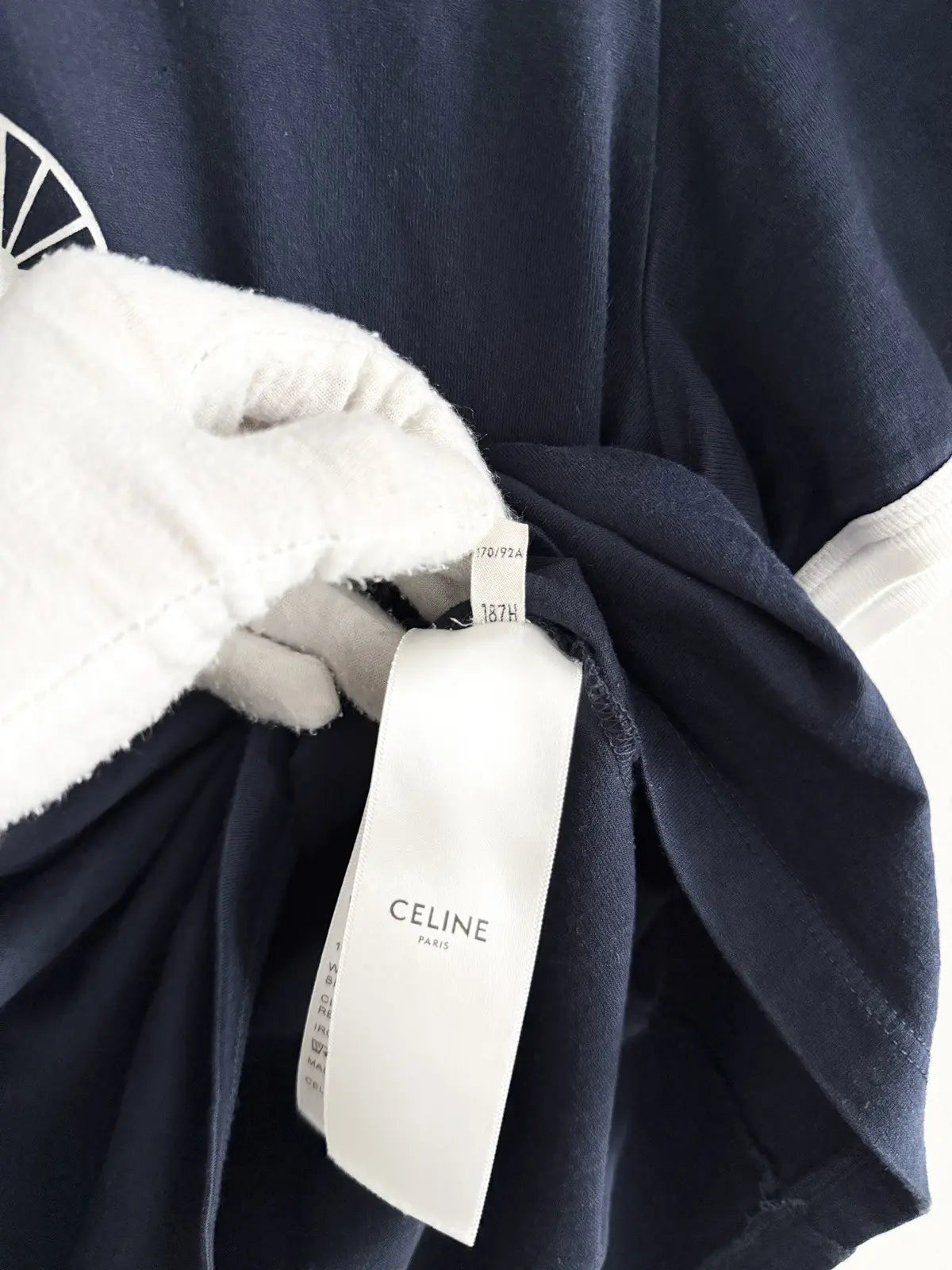 Celine Paris Horse Ride Logo Tee