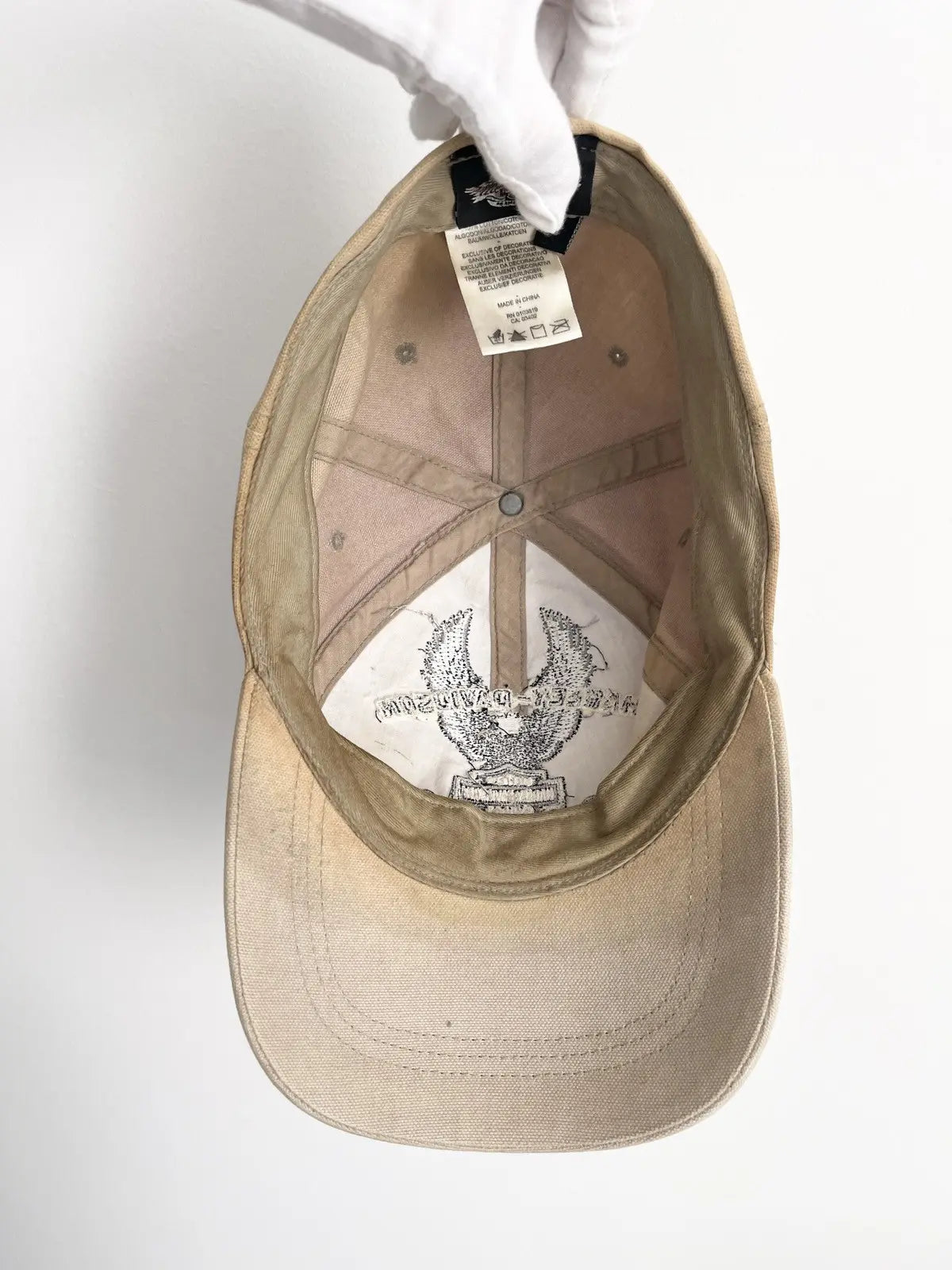 2000s Harley Davidson The Bald Eagle USA Biker Hat