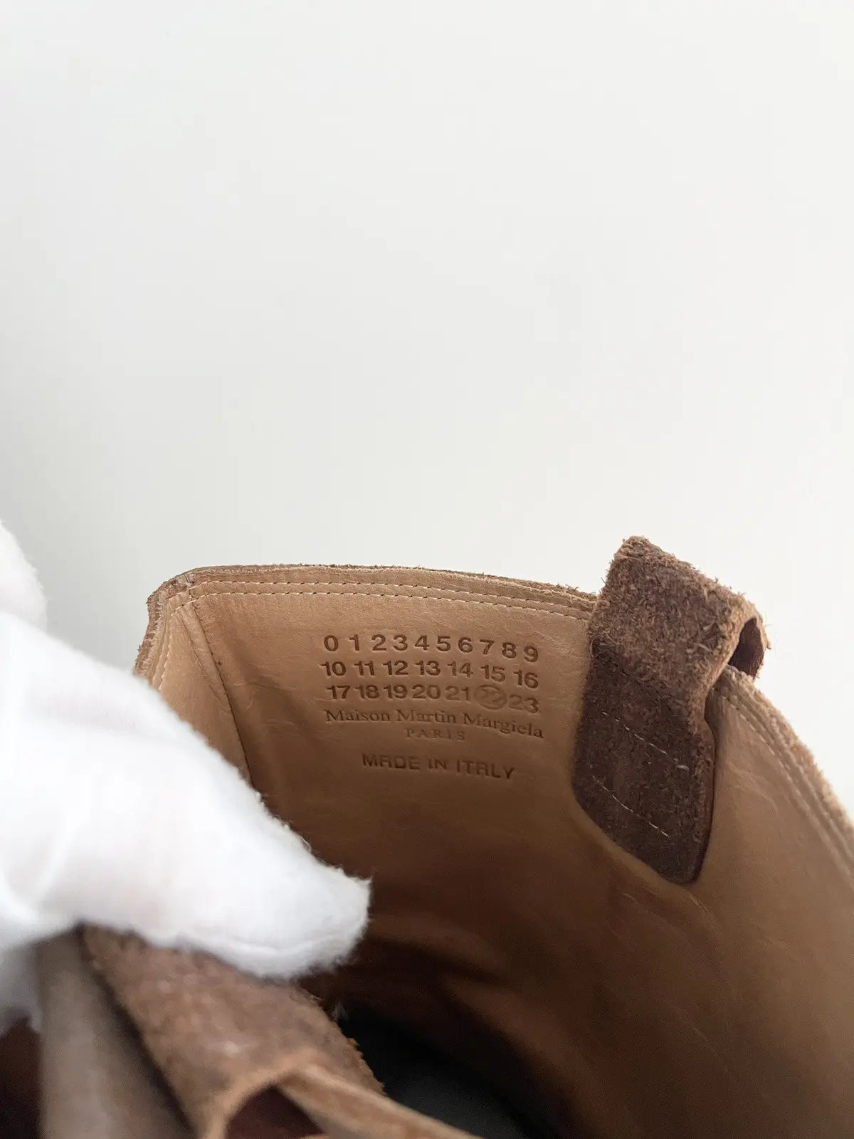 Maison Margiela Leather Pecos Boots