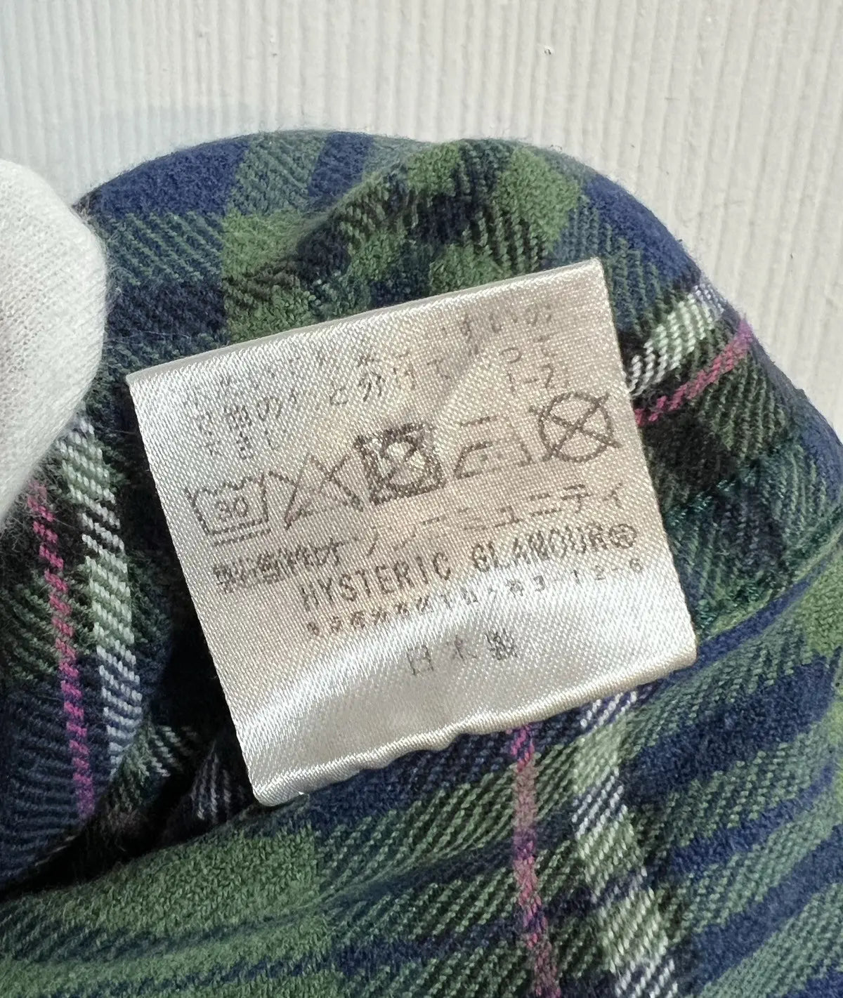 2000s Hysteric Glamour Premium Garage Flannel Shirt