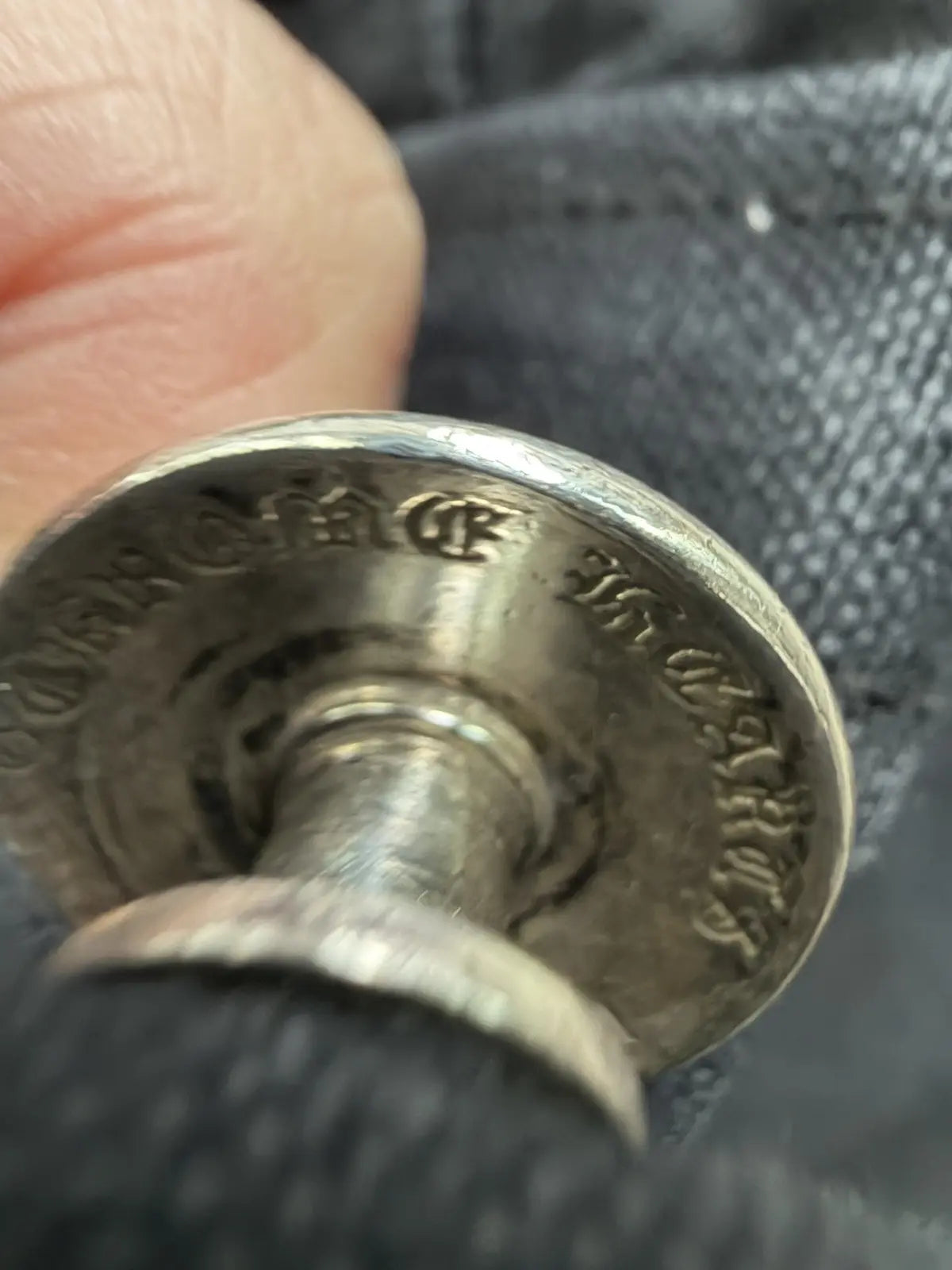 Chrome Hearts Flooded Patch Carpenter Denim Shorts