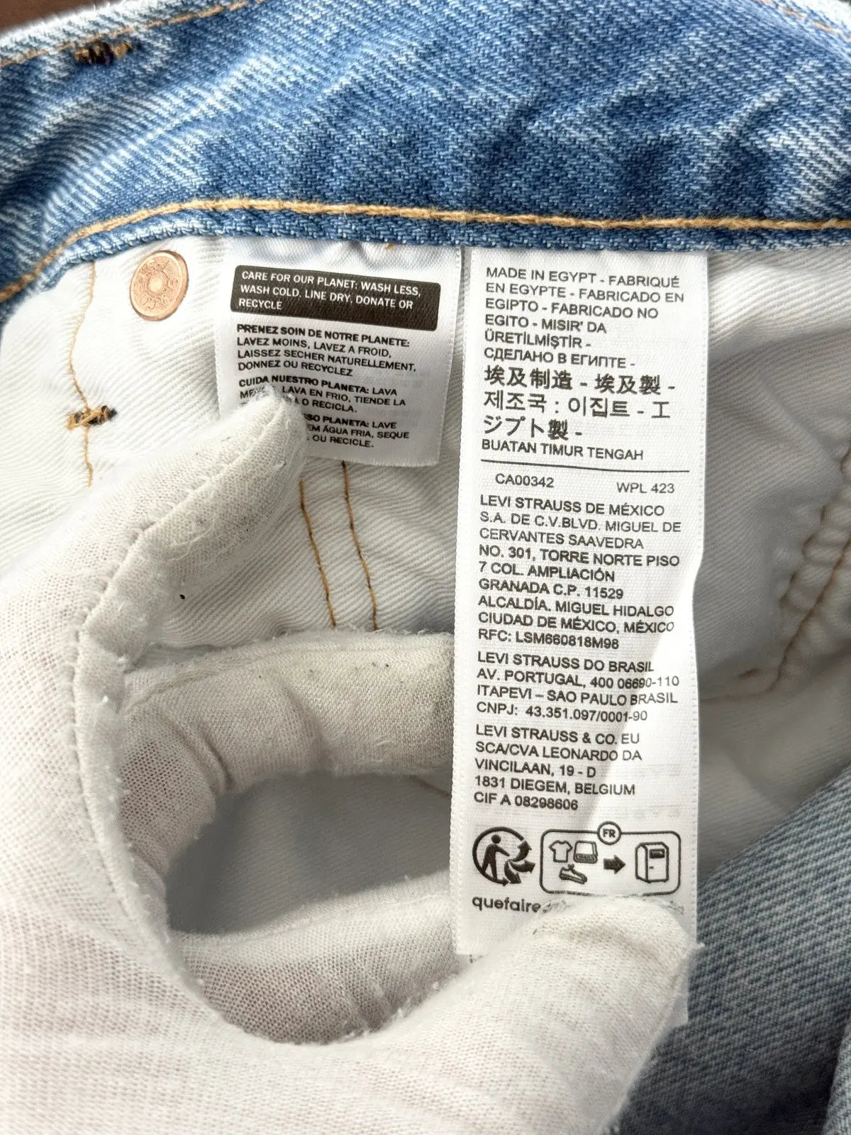 Levi’s 501 Knee Fade Denim Jeans