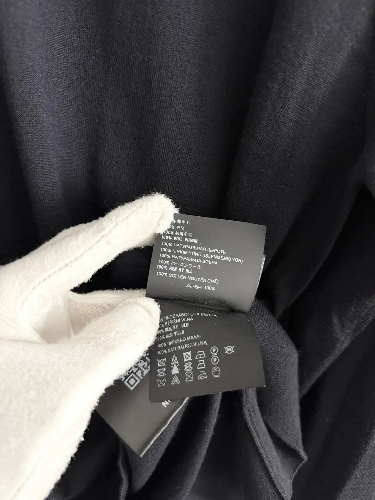 Prada Logo Virgin Wool Sweater