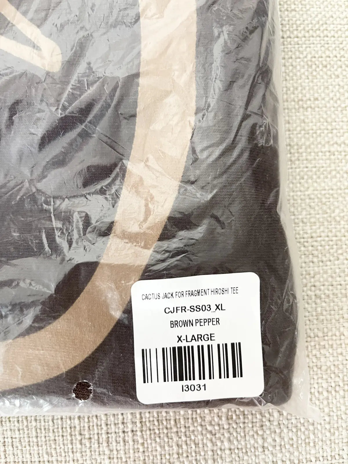 2021 Travis Scott Cactus Jack x Fragment Hiroshi Tee