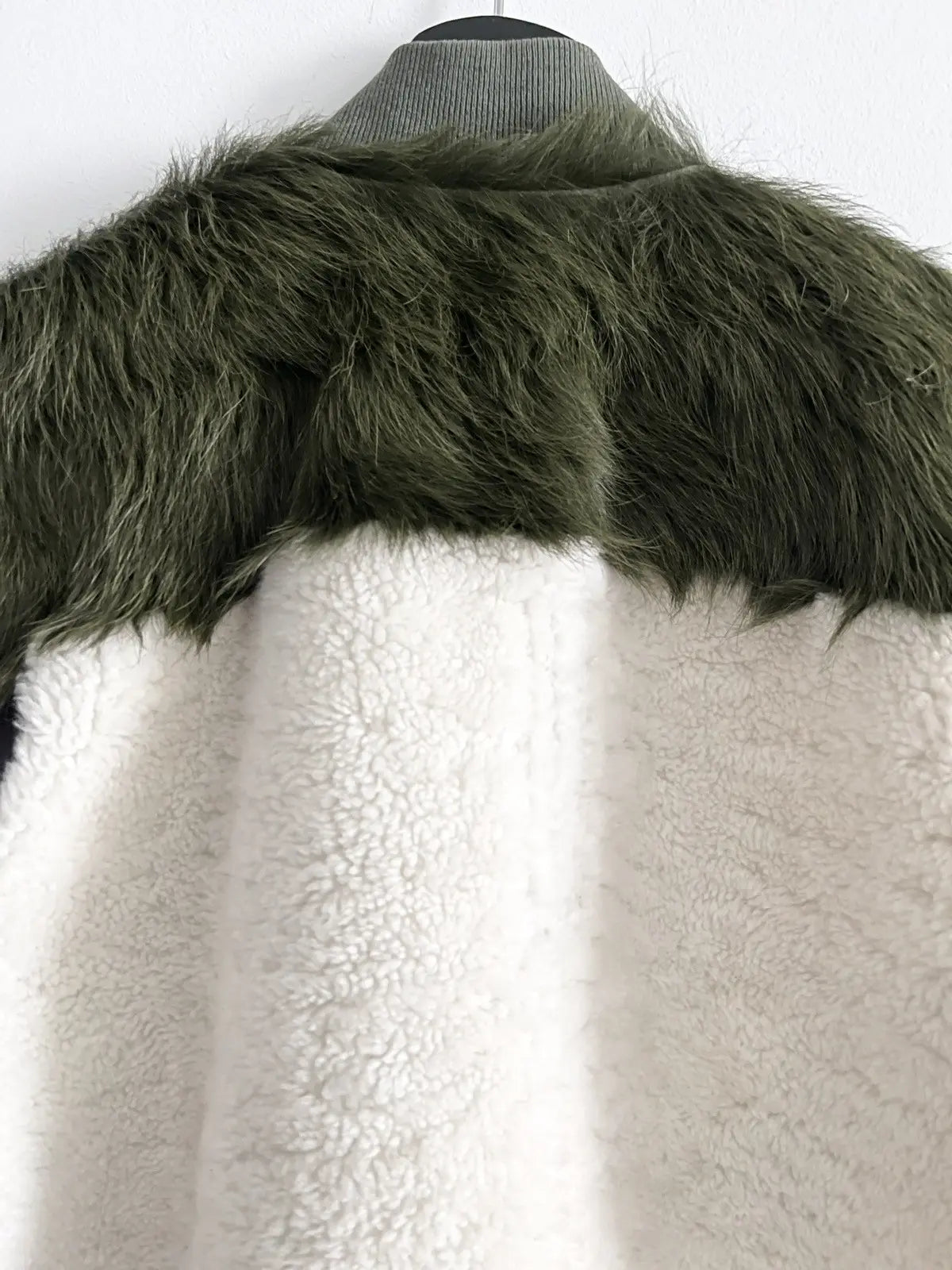 FW21 Rick Owens Gethsemane Fur Leather Jacket