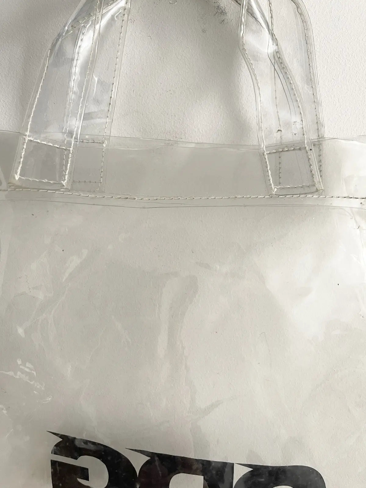 2010s Comme Des Garçons Clear Tote Bag