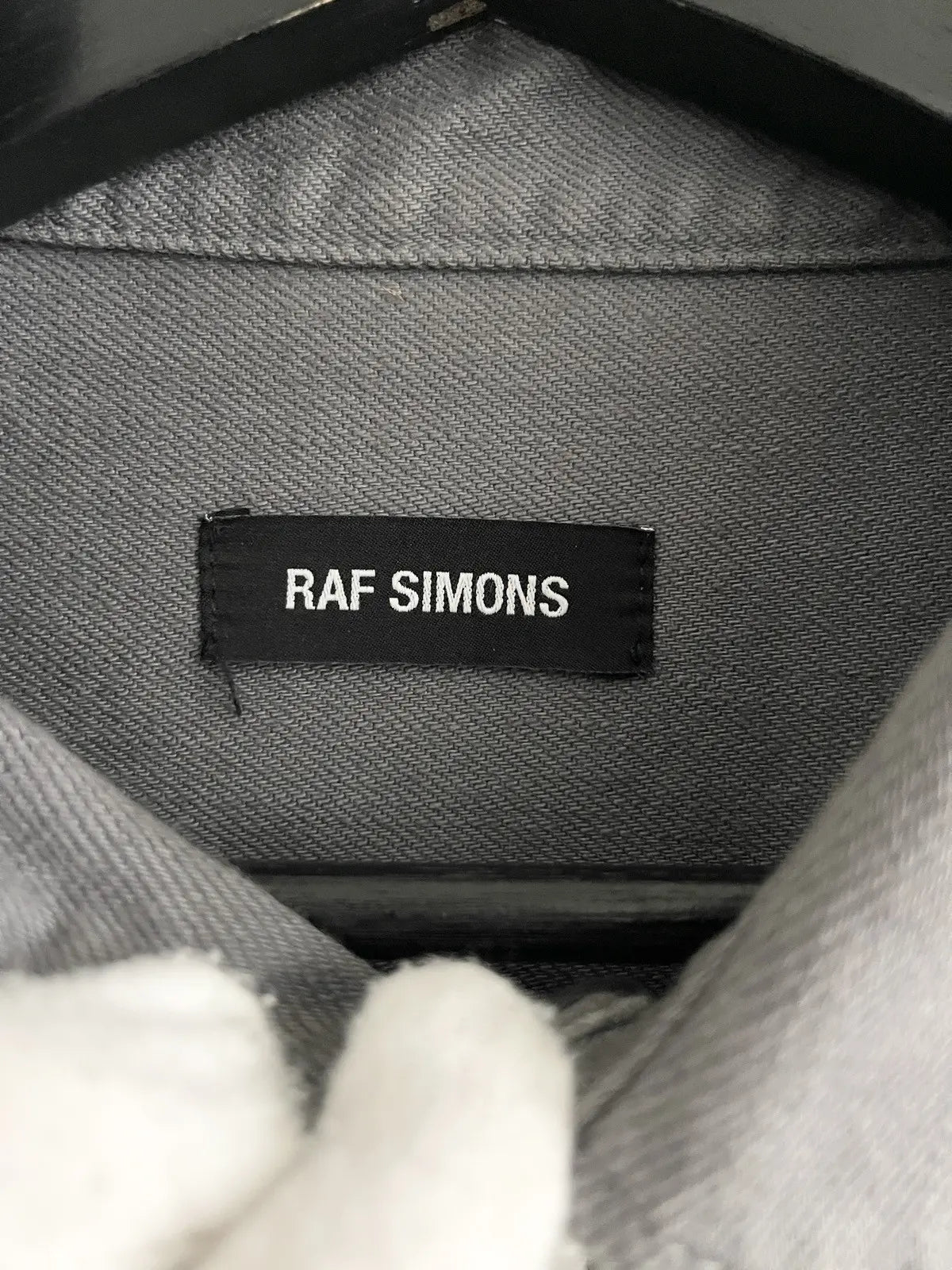 AW18 Raf Simons 11 Denim Shirt Jacket