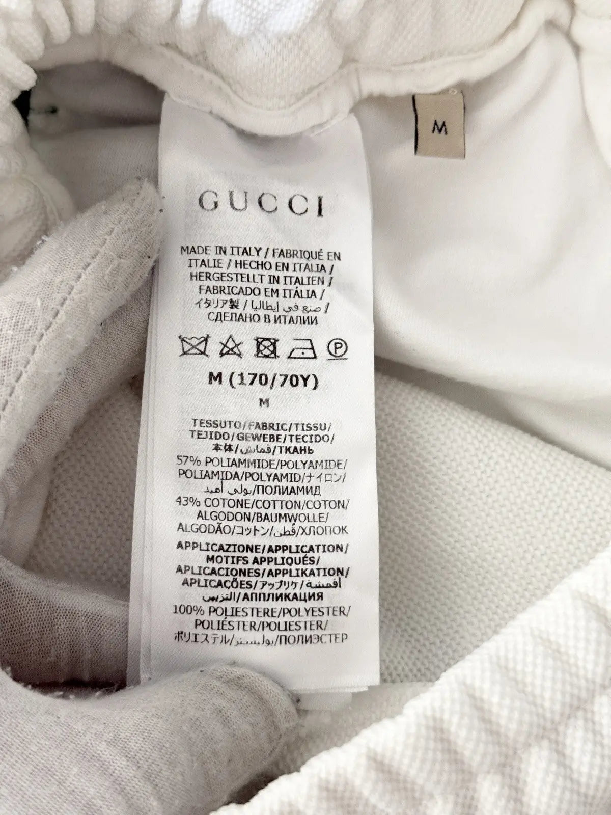 Gucci Nostalgia Athletic Running Shorts