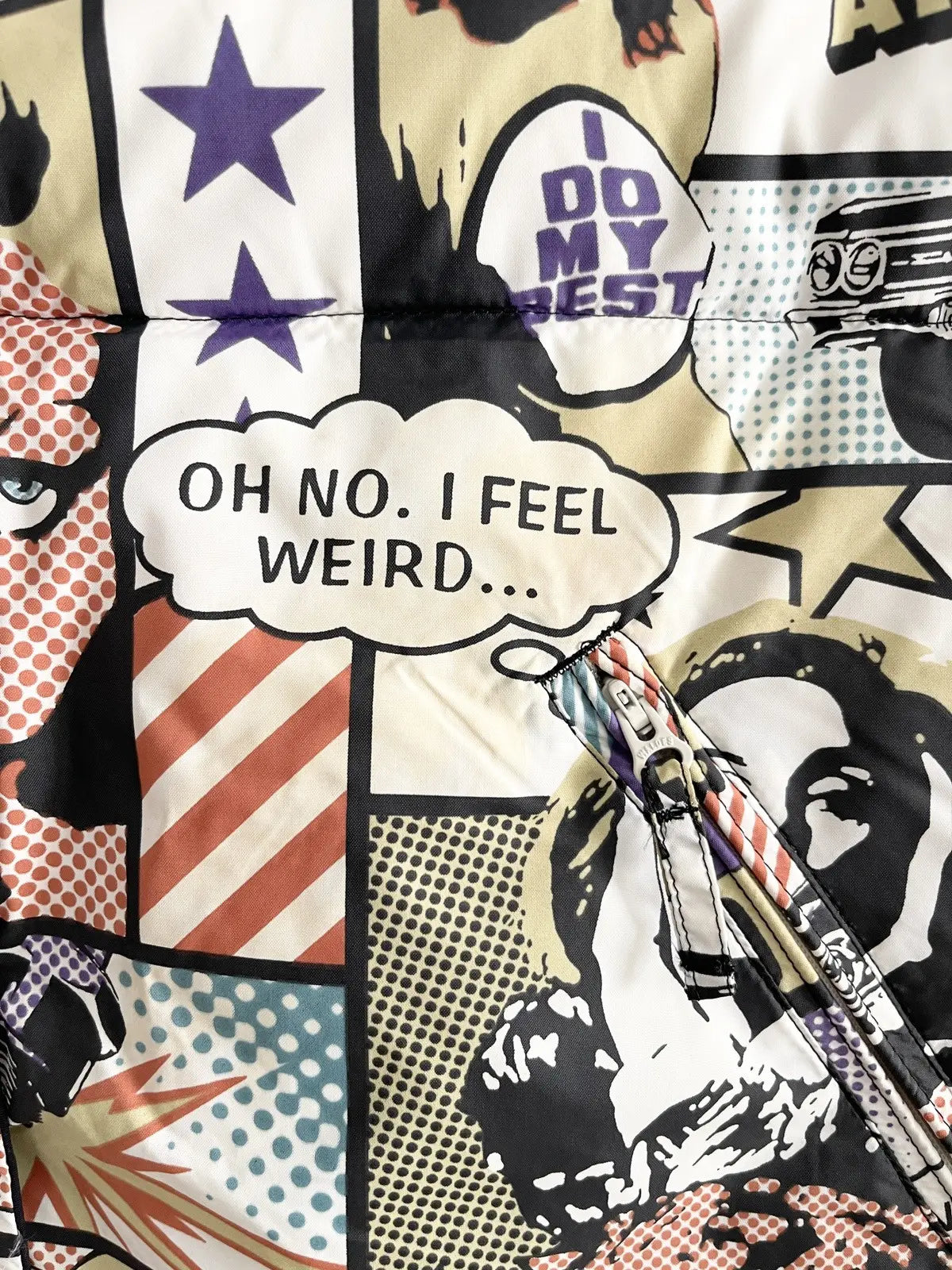 2000s Hysteric Glamour Nude Girl Manga Puffer Vest