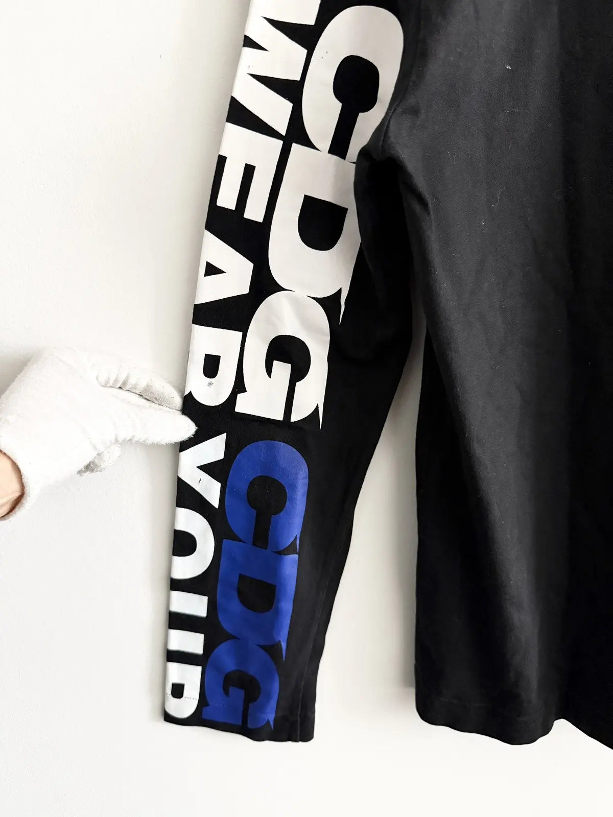 2010s Comme Des Garçons CDG Logo LS Tee