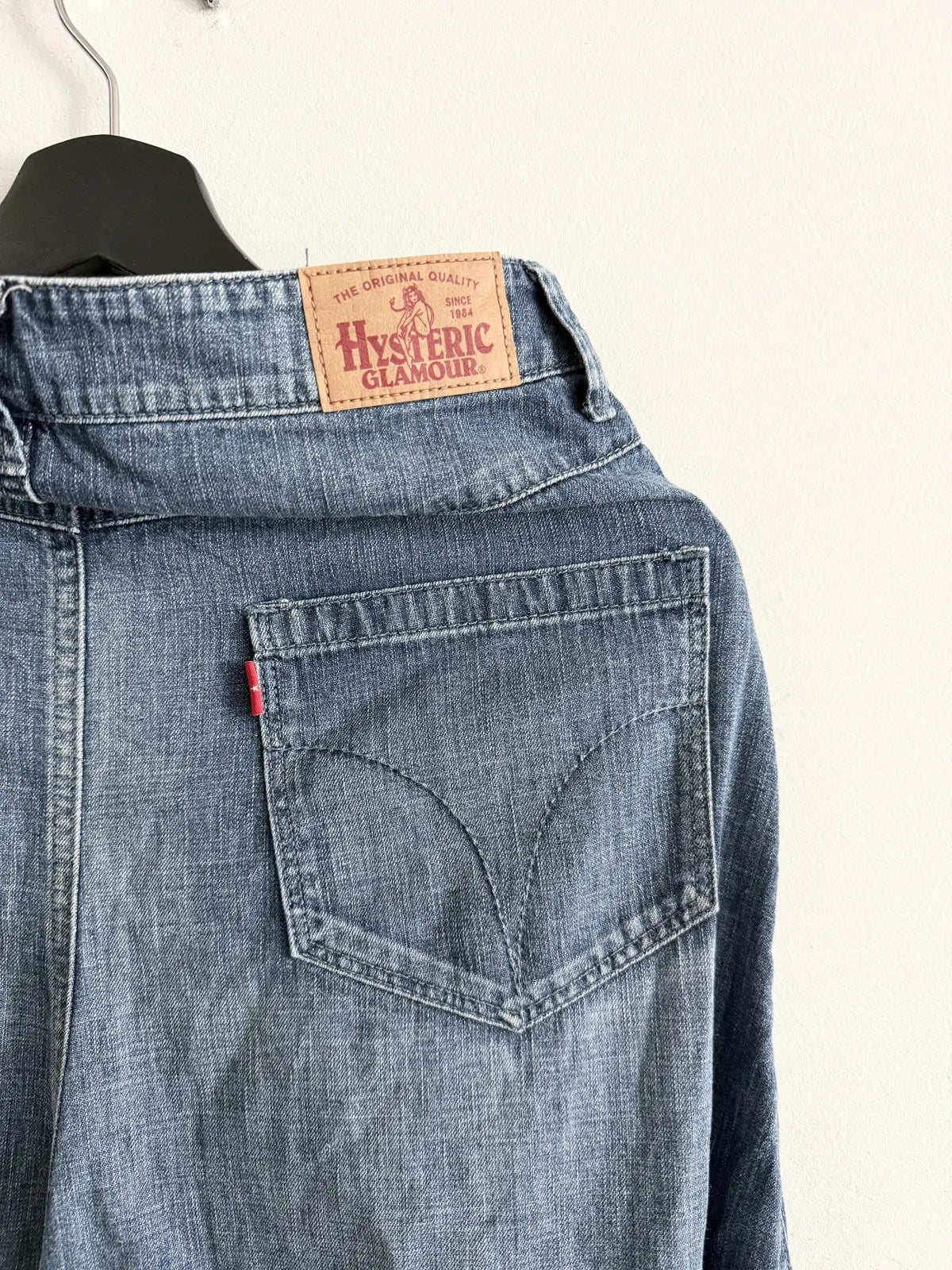 2000s Hysteric Glamour Faded Long Skirt