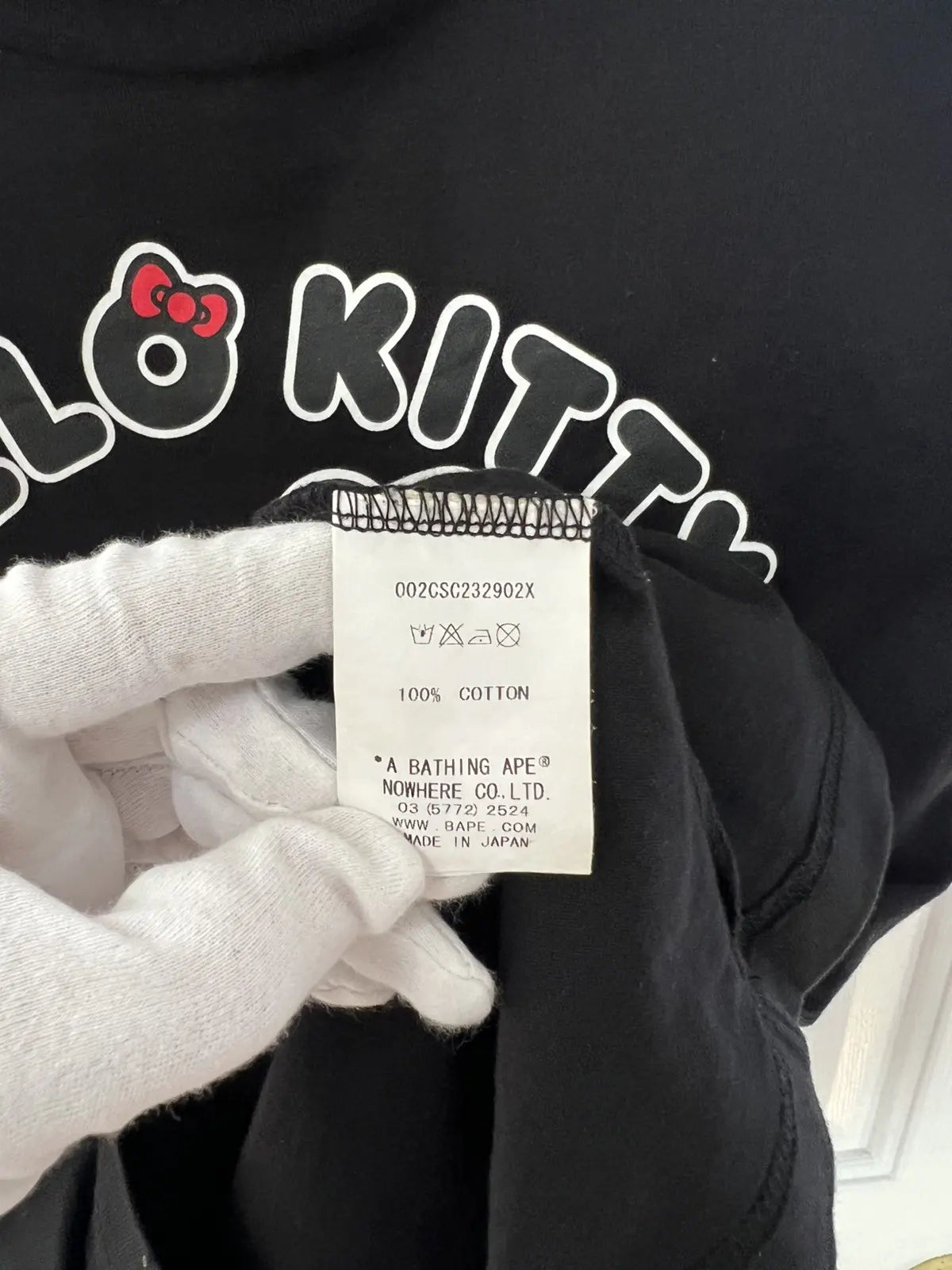 2016 Bape x Hello Kitty Half & Half Tee