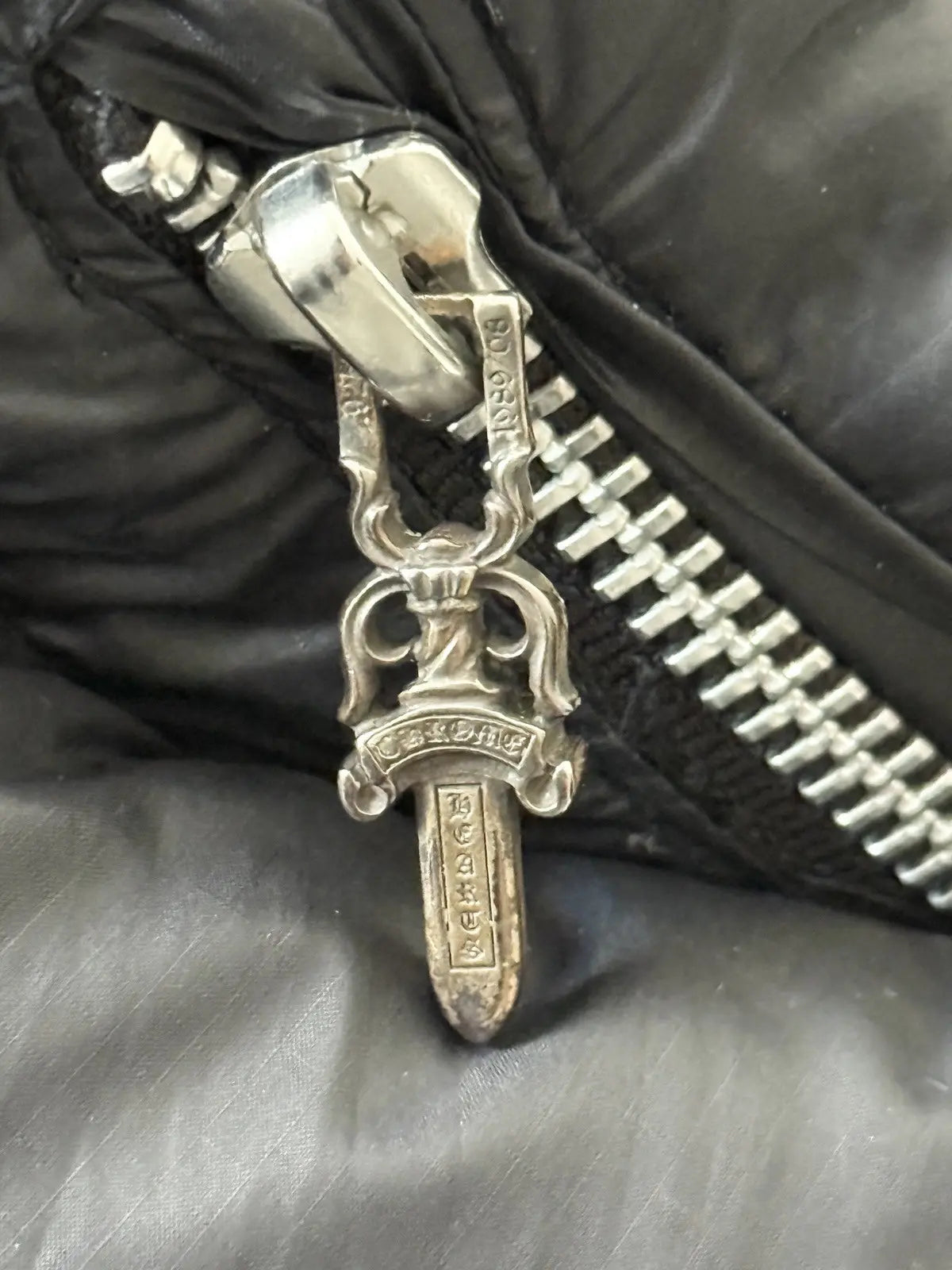 Chrome Hearts Dagger Puffer Jacket