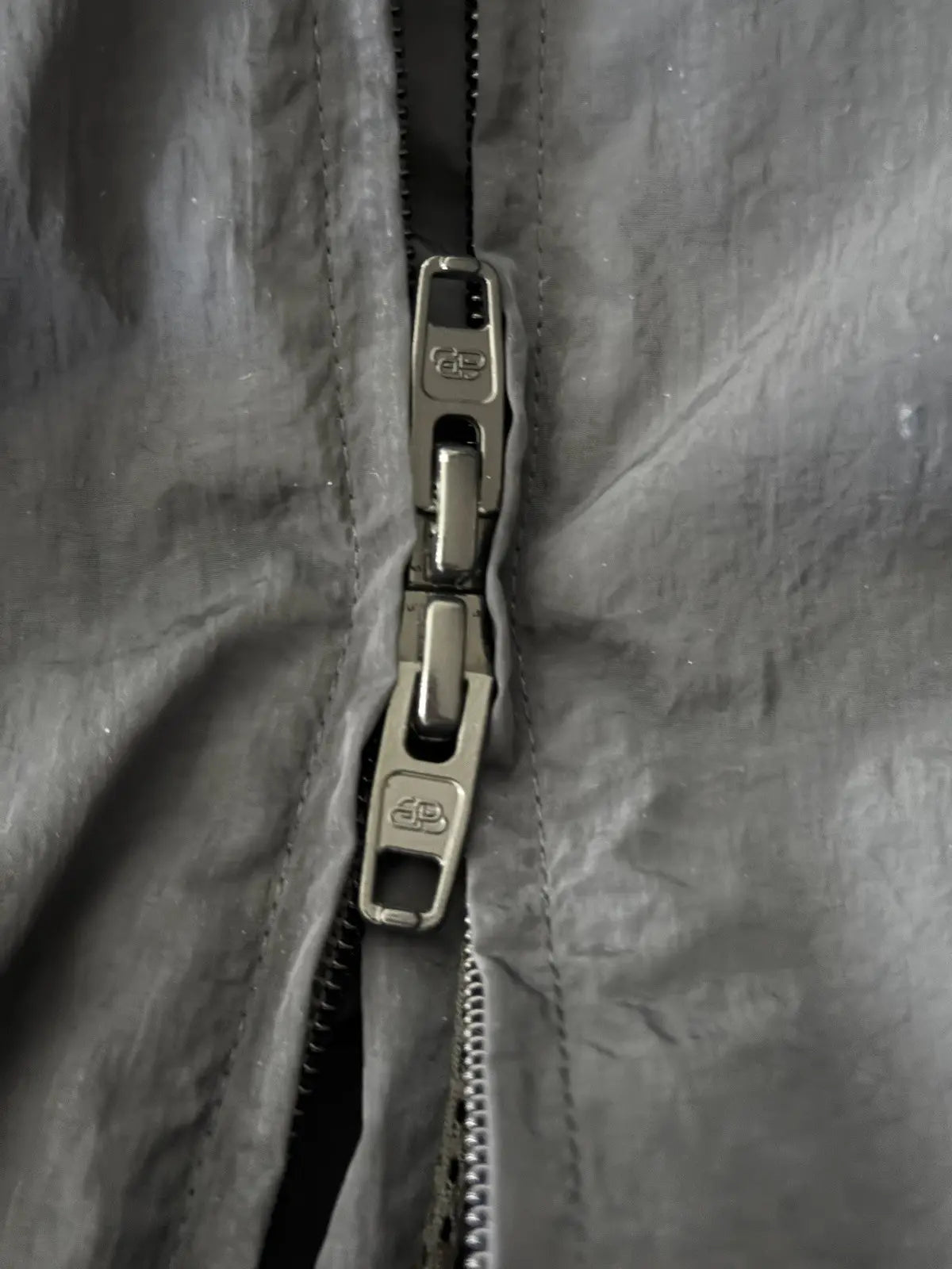 FW20 Balenciaga Credit Card Logo Windbreaker Jacket