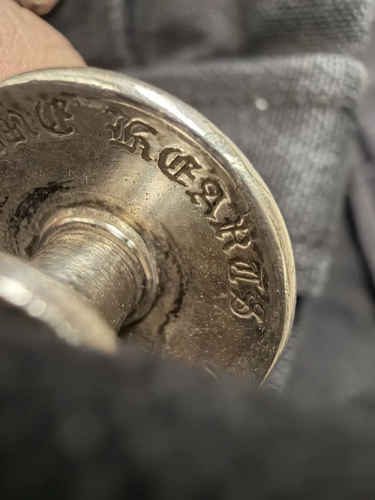 Chrome Hearts Flooded Patch Carpenter Denim Shorts