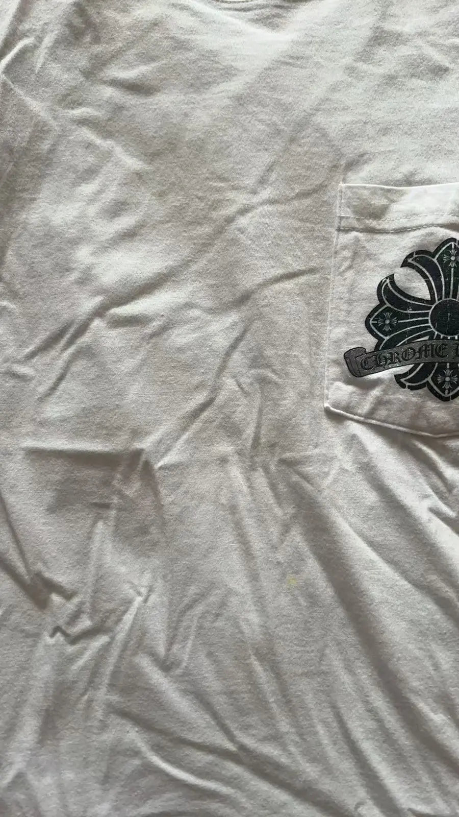 Chrome Hearts Jumbo Horseshoe Cross Pocket Tee