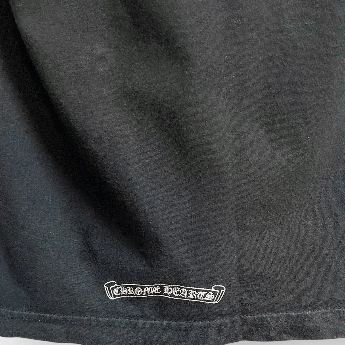 Chrome Hearts Triple Daggers Scroll Logo Tee