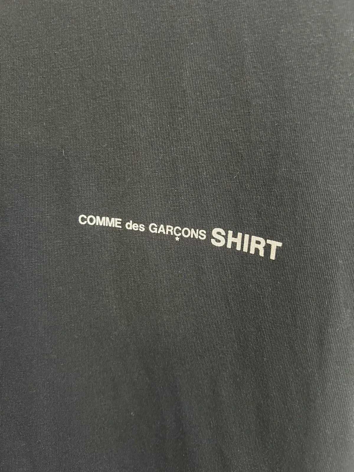 2010s Comme Des Garçons Shirt Side Logo Tee