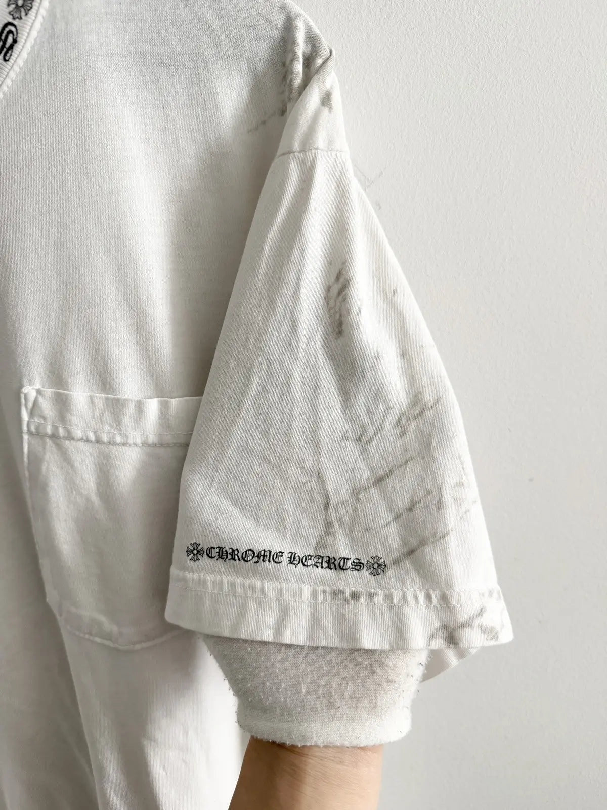 2010s Chrome Hearts Neck Logo Tee