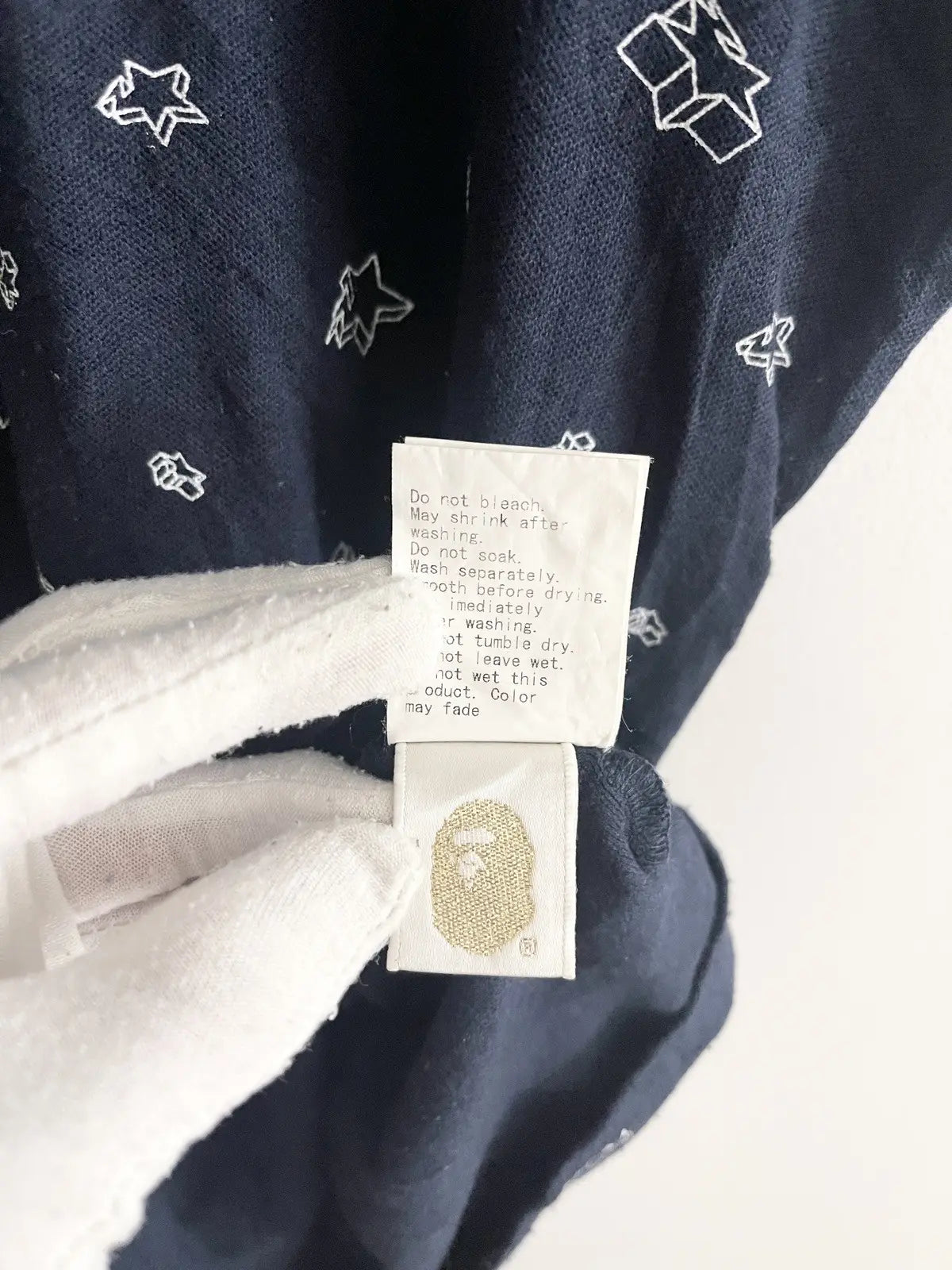 2000s Bape 3D Stars Polo Shirt