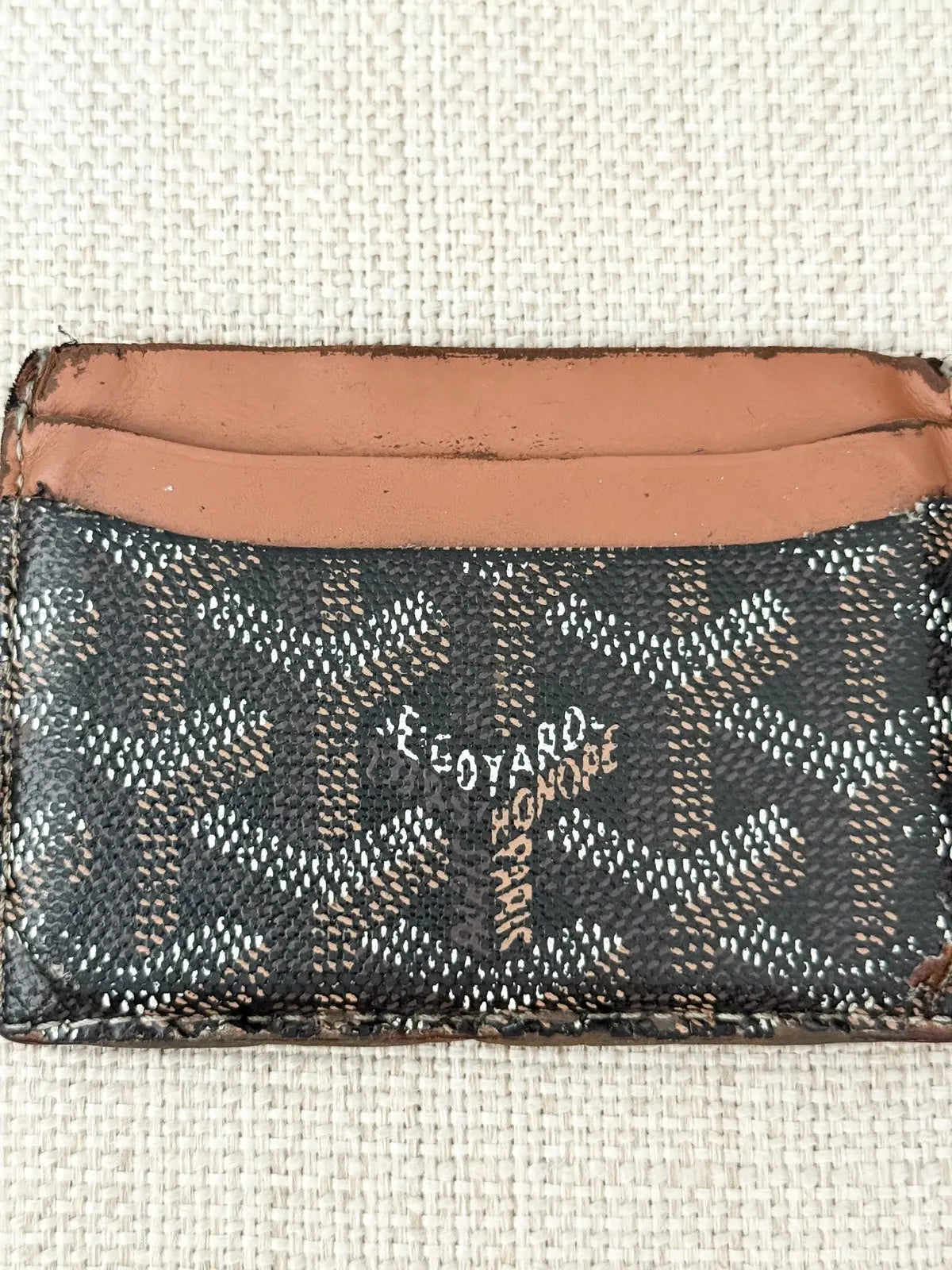 Goyard Sulpice Goyardline Card Holder