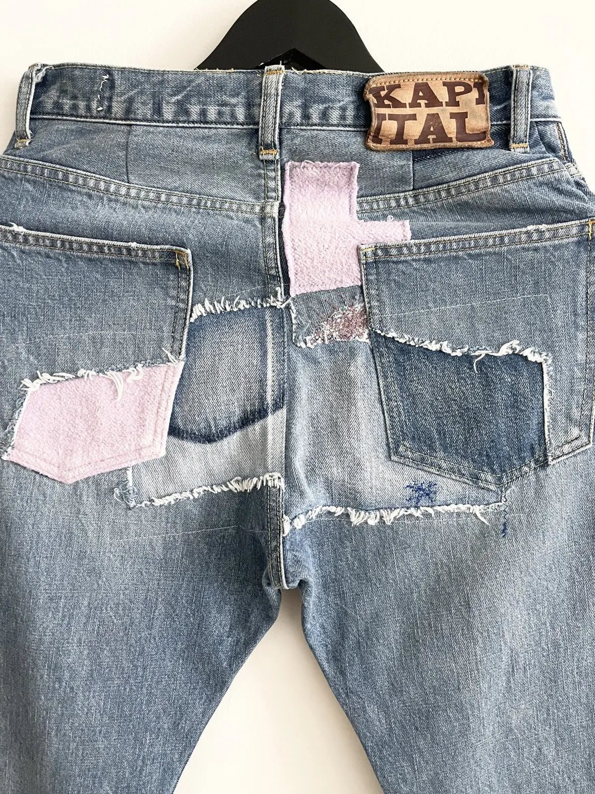 Kapital 5P Okabilly Coneybowy Gypsy Patchwork Denim Jeans