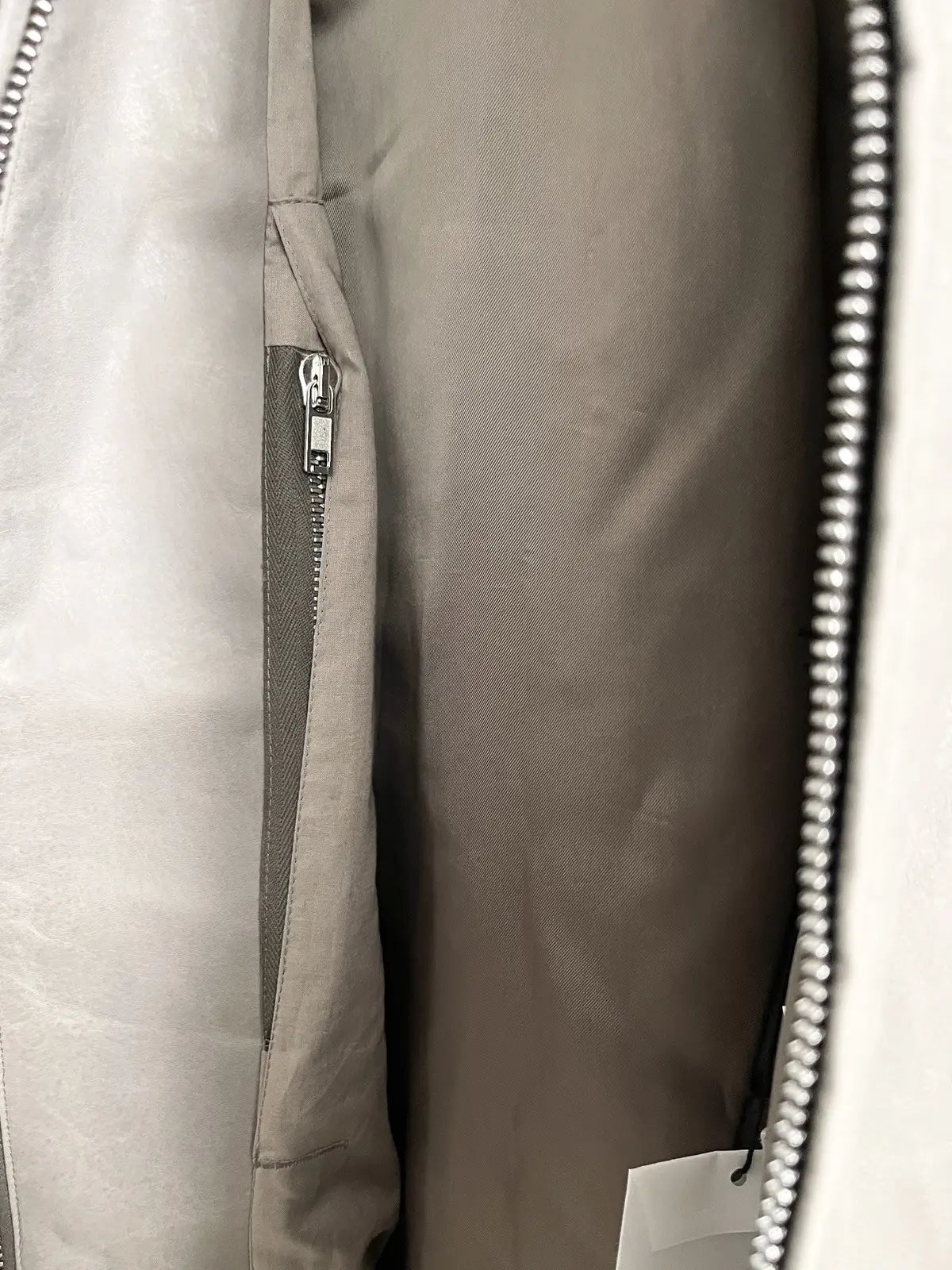 SS24 Rick Owens Brad Leather Jacket