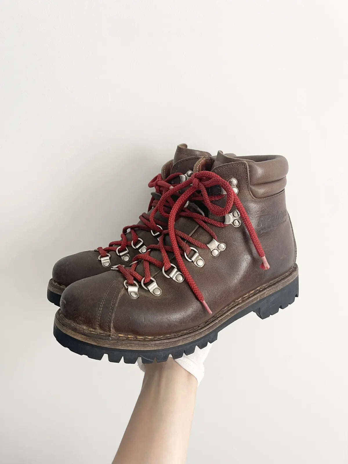 Vintage Raichle Mountaineering Leather Boots