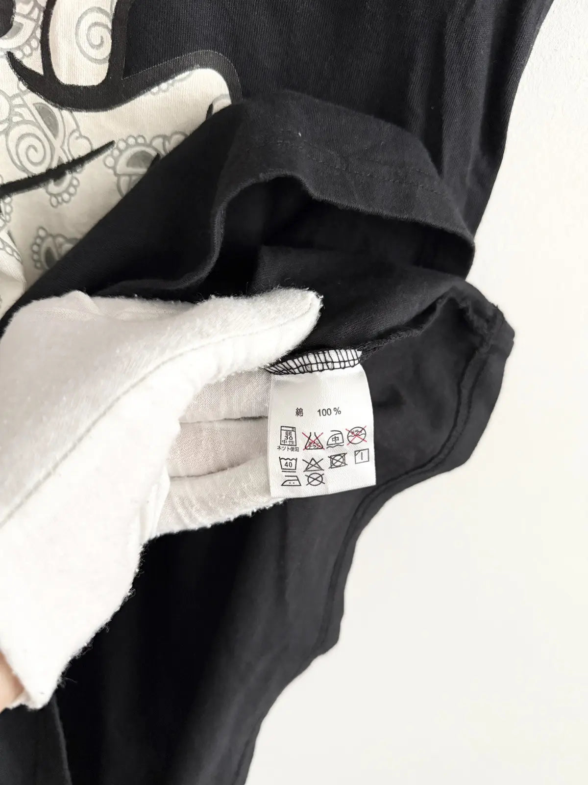 2000s Hysteric Glamour Ghost Jumbo Logo Tee