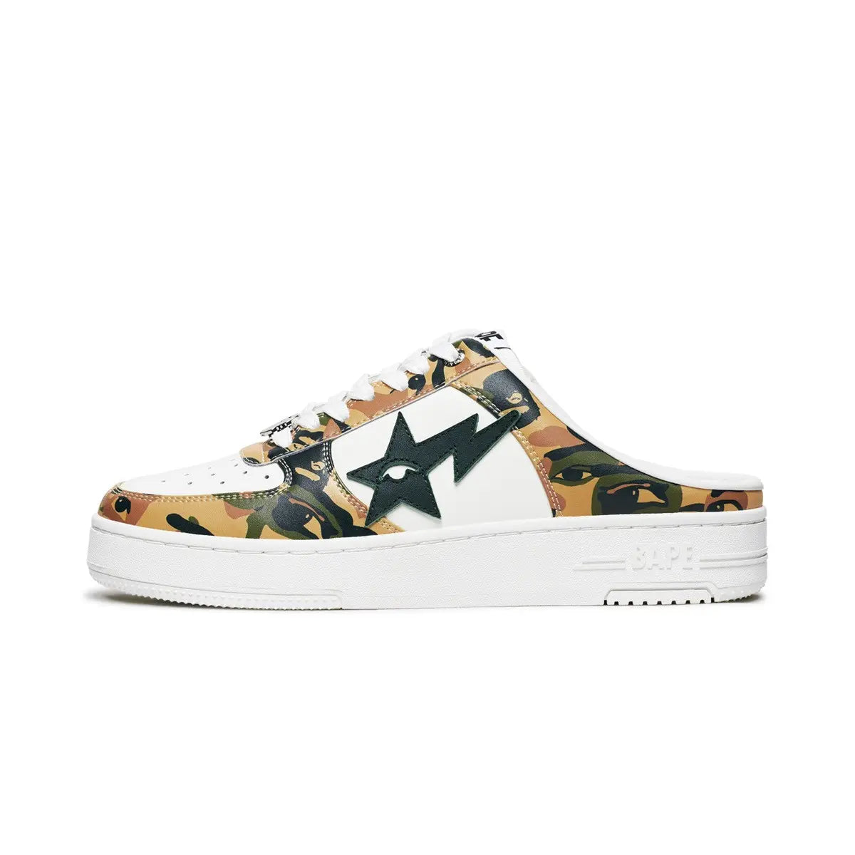 Bape x KidSuper Camo Mule Clog Shoe