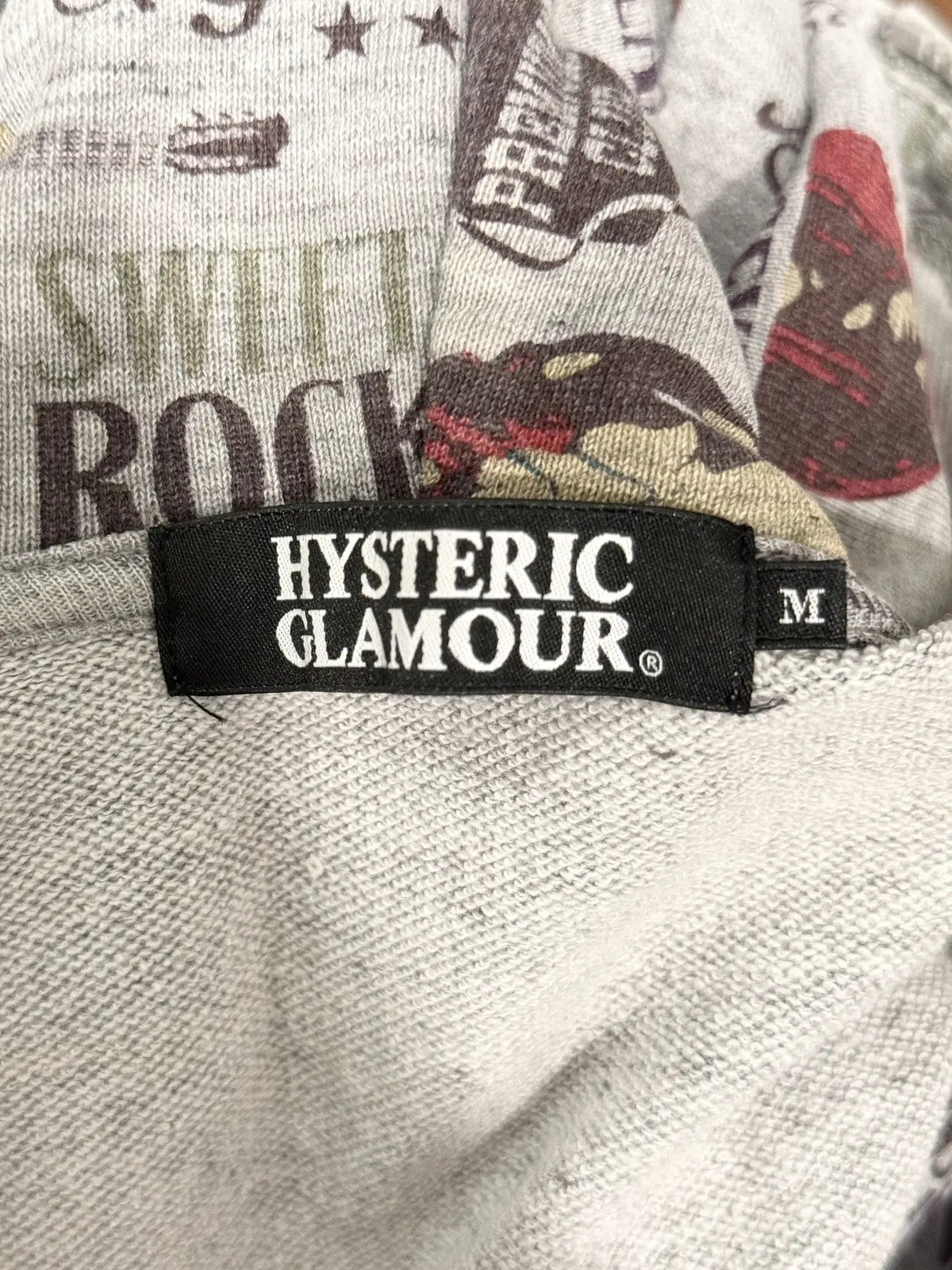 2000s Hysteric Glamour Country Nude Girl Zip Hoodie