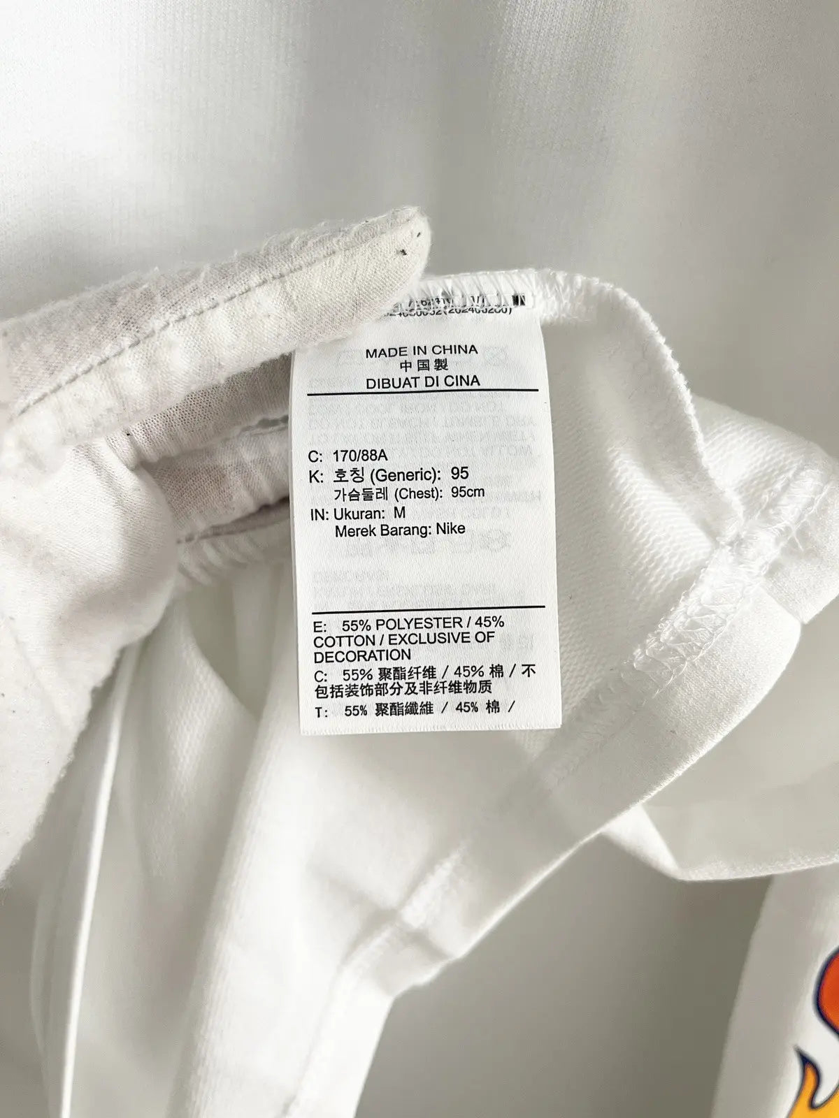 Nike Japan Exclusive Flame Center Logo LS Tee