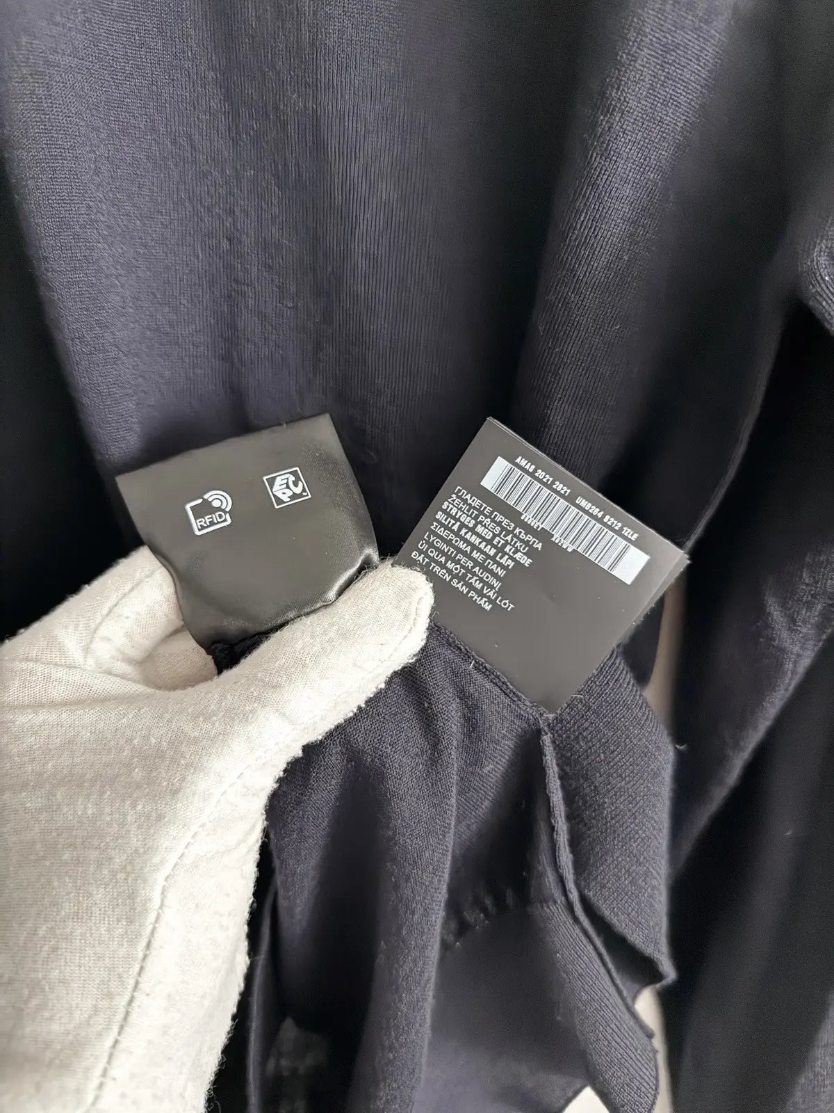Prada Logo Virgin Wool Sweater