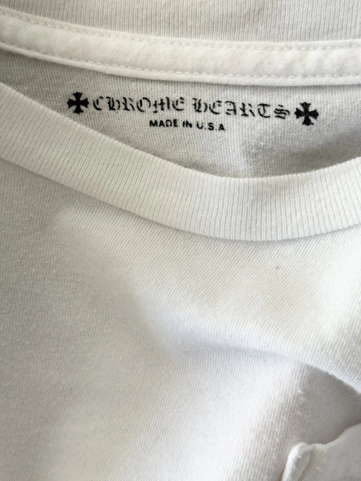 Chrome Hearts Multi Color Crosses Kids LS Tee