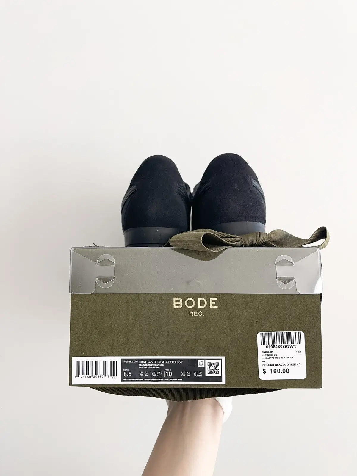 Bode x Nike Astro Grabber Black Coconut