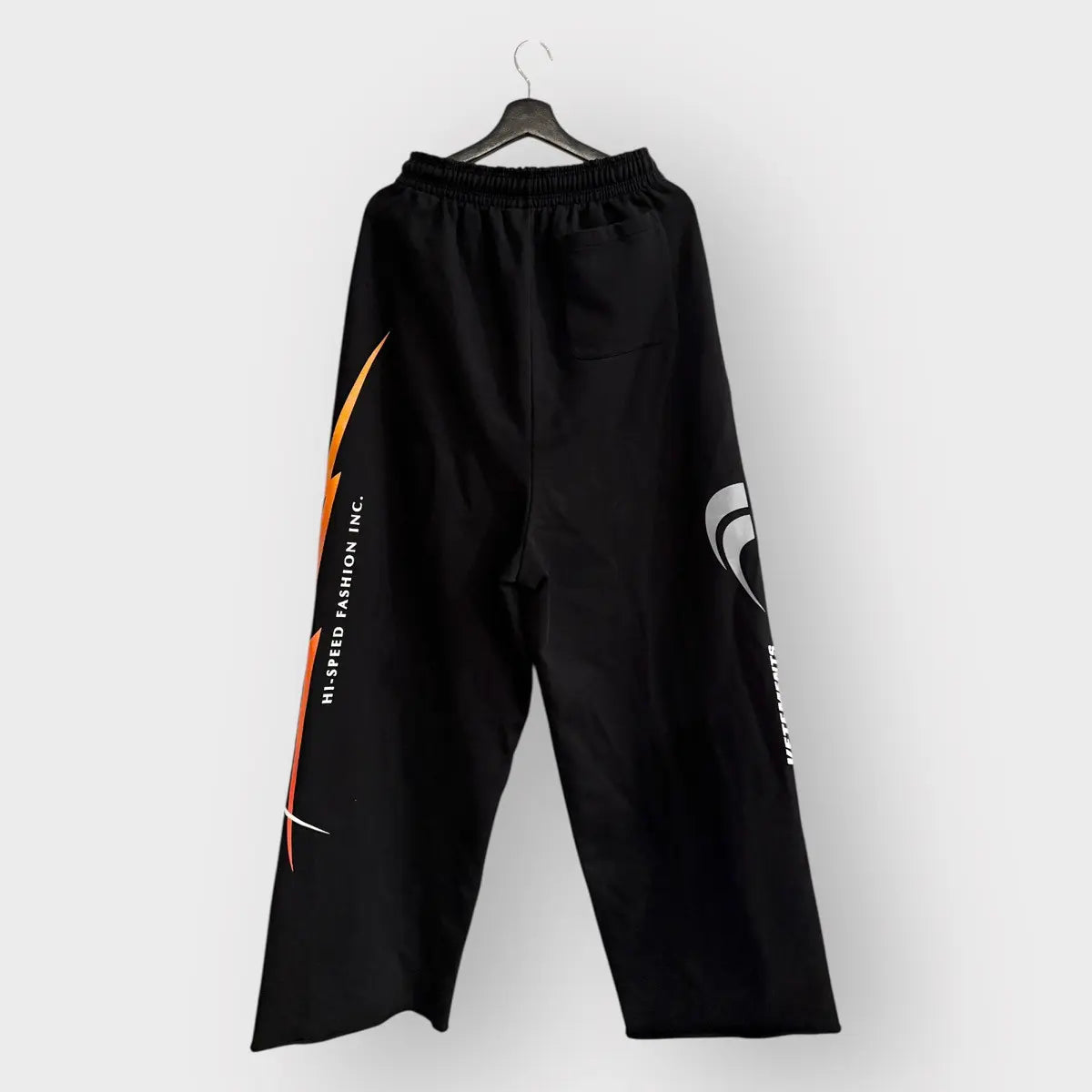 FW22 Vetements Hi-Speed Wide Baggy Sweatpants