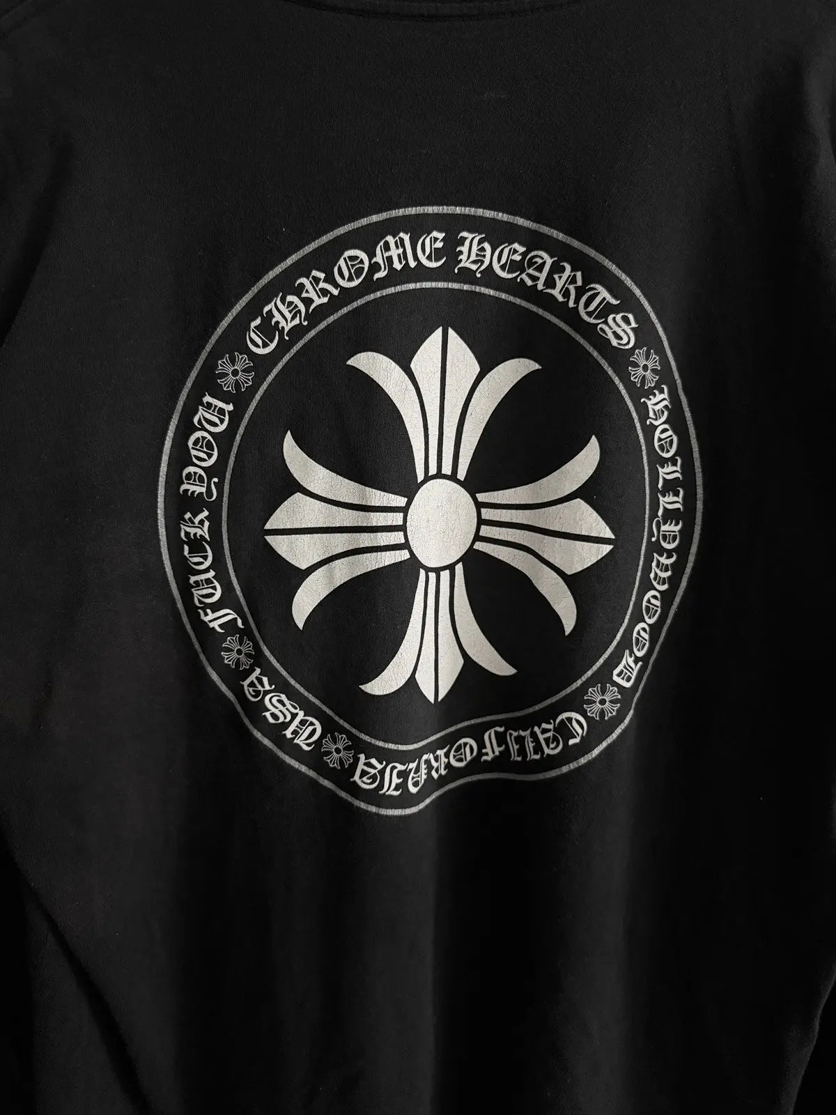 Chrome Hearts Seal Plus Cross Logo LS Tee