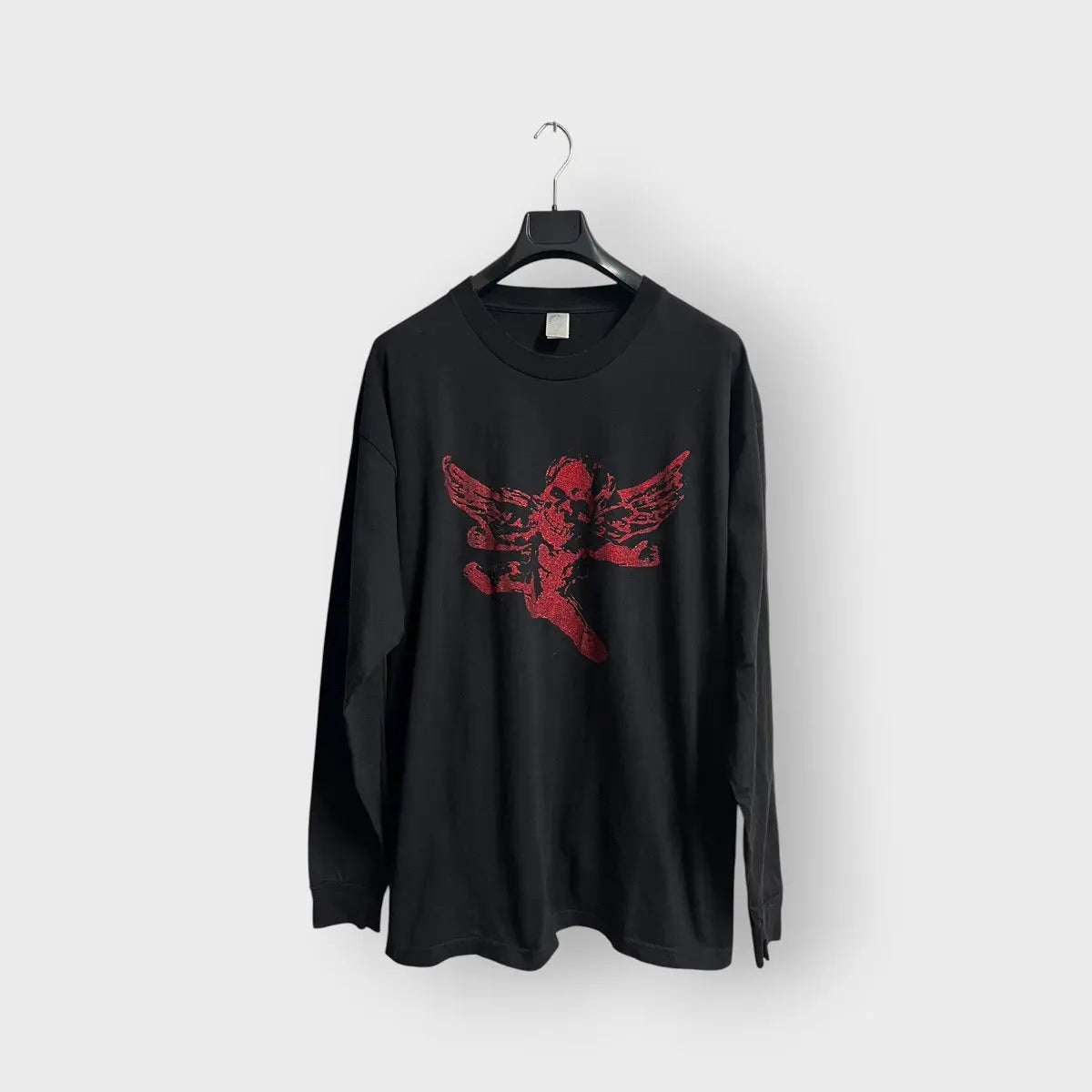 2000s Chrome Hearts Foti Skull Angel LS Tee