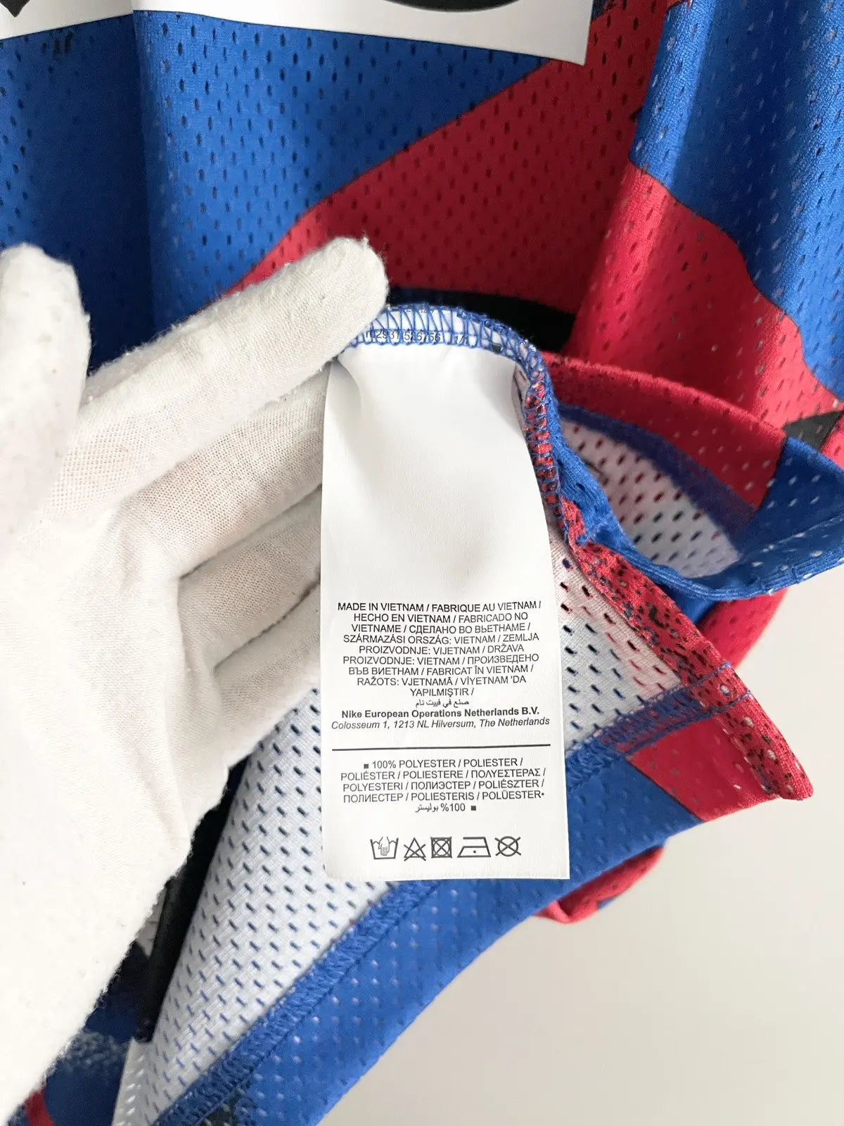 2019 Jordan x PSG Paris Saint Germain Mesh Jersey