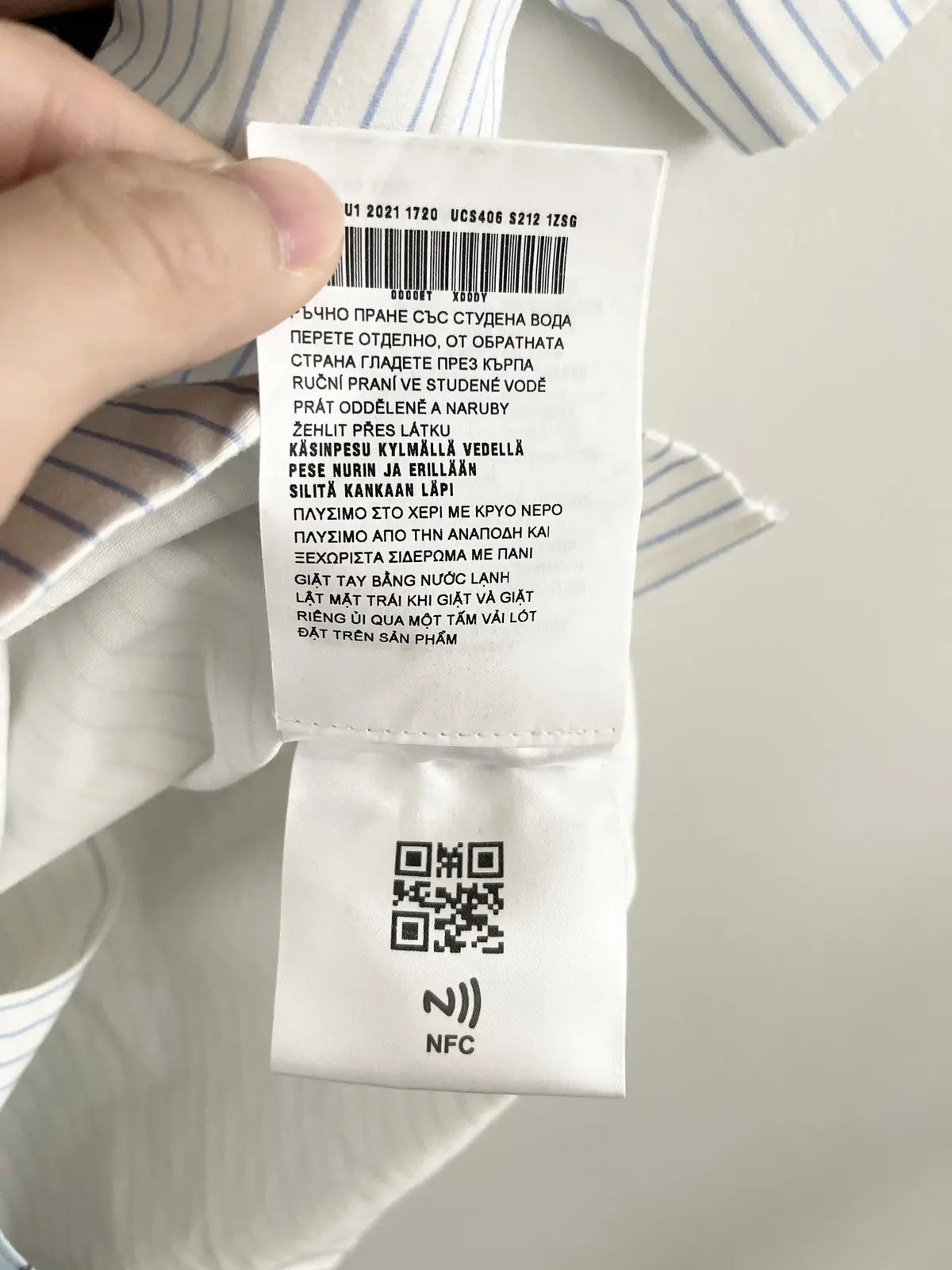 Prada Double Match Poplin Shirt