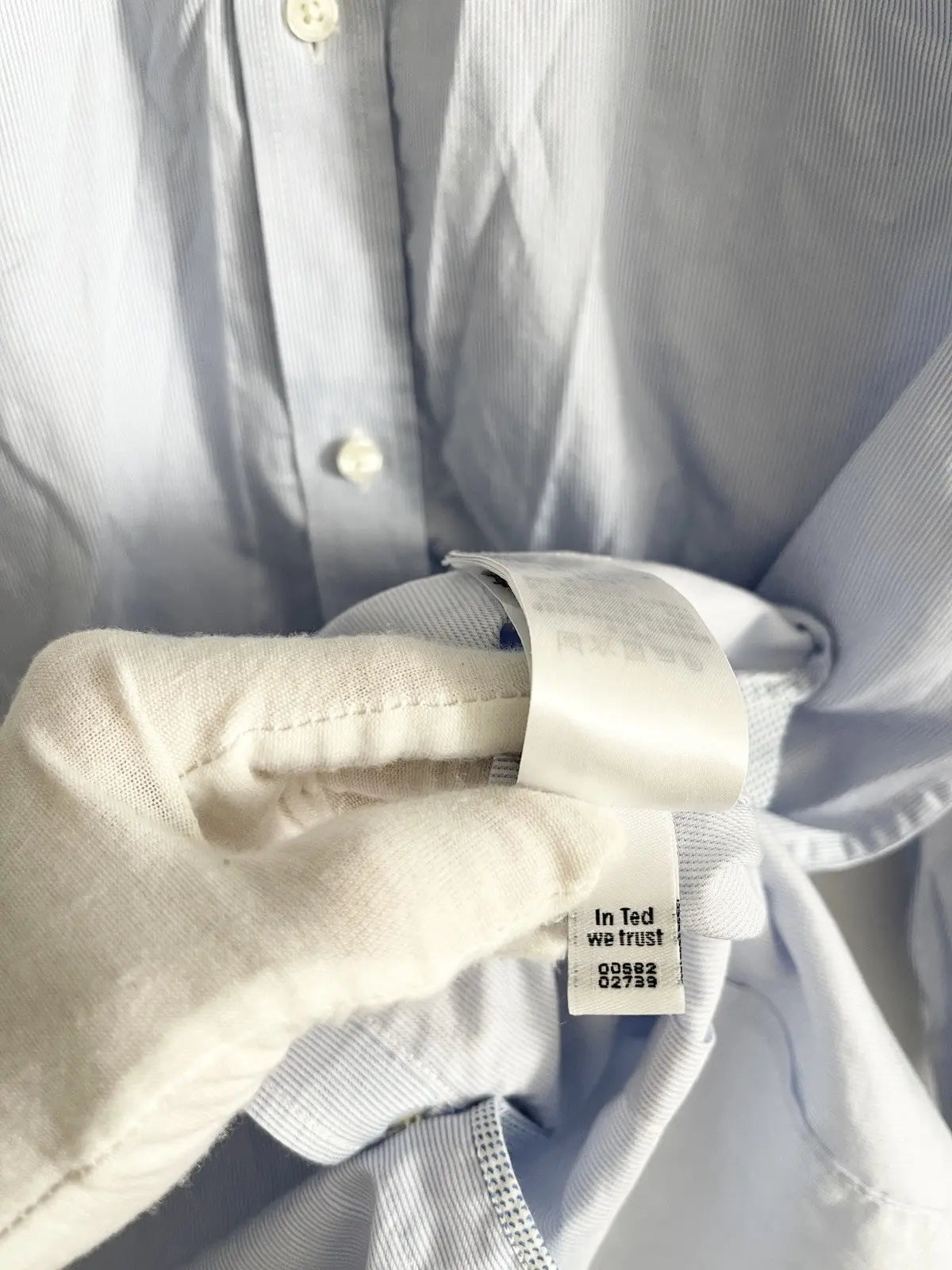 Ted Baker 100% Cotton Button Up Dress Shirt