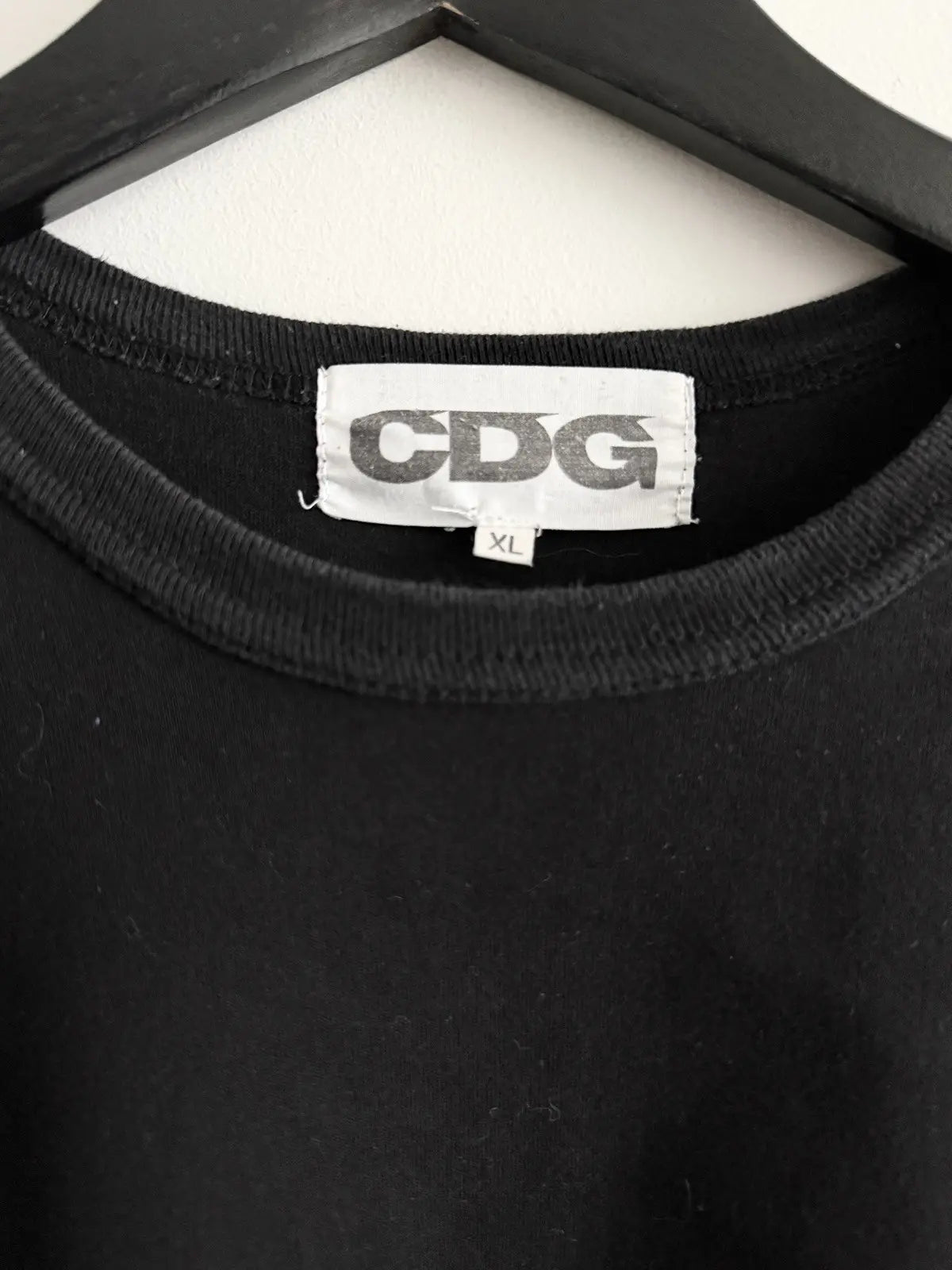 2010s Comme Des Garçons CDG Logo LS Tee