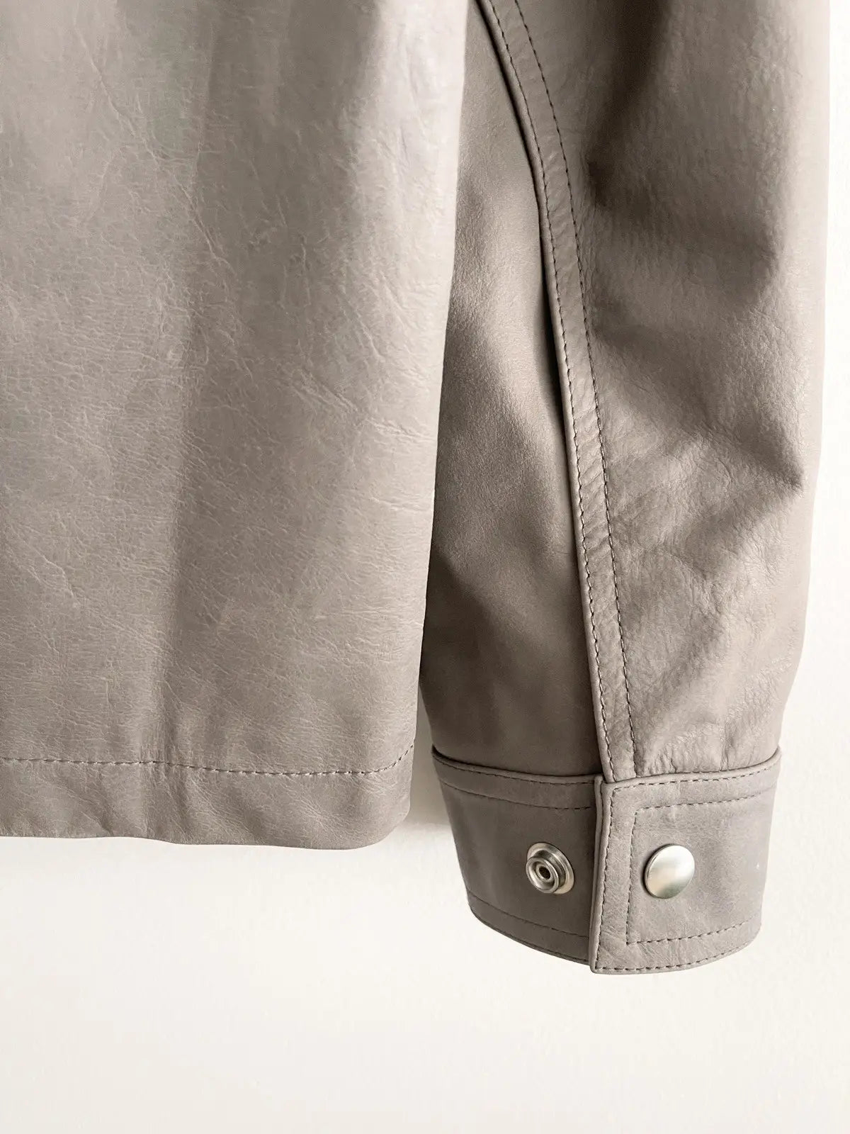 SS24 Rick Owens Brad Leather Jacket