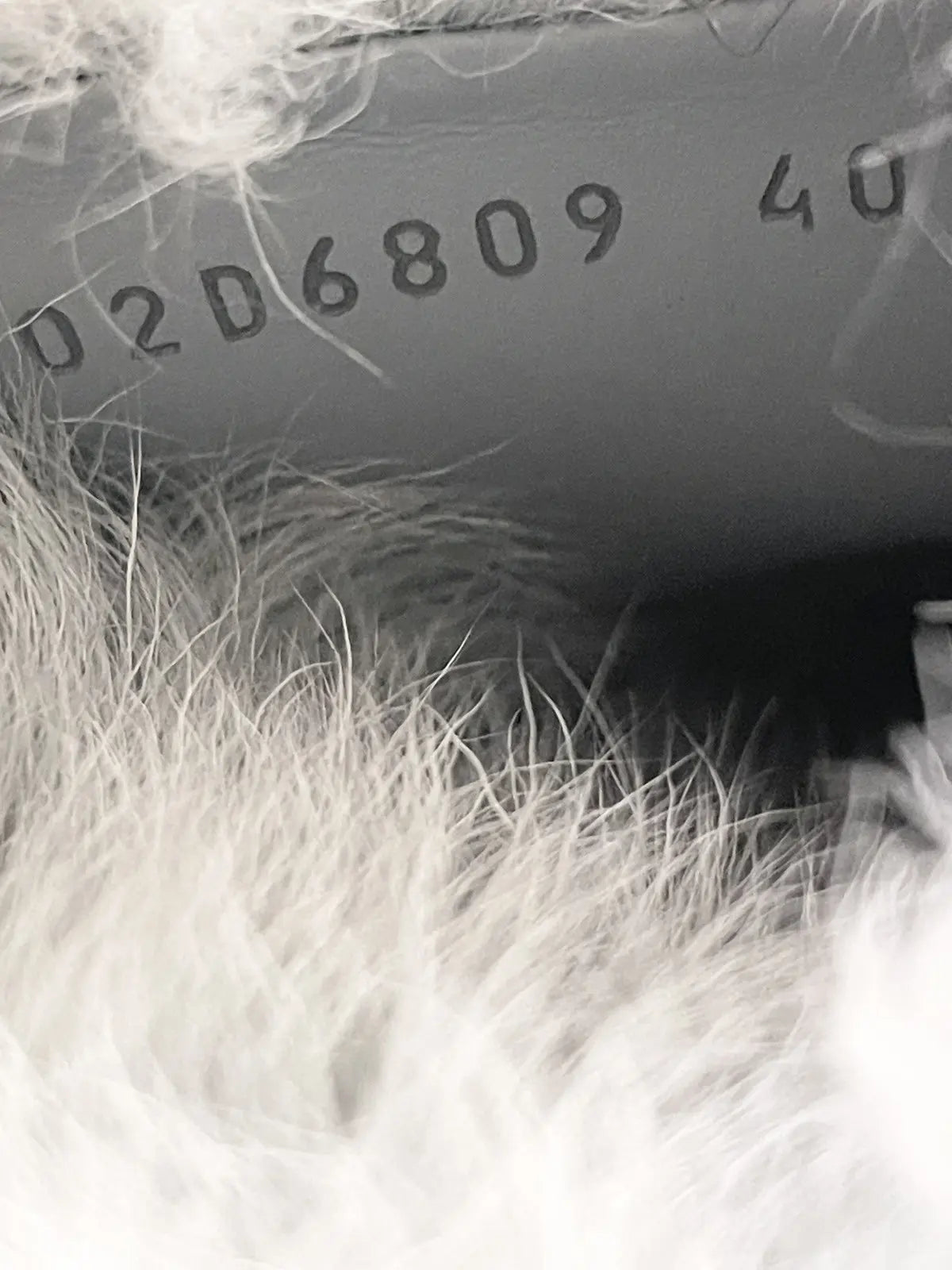 Rick Owens Shearling Mules Blue