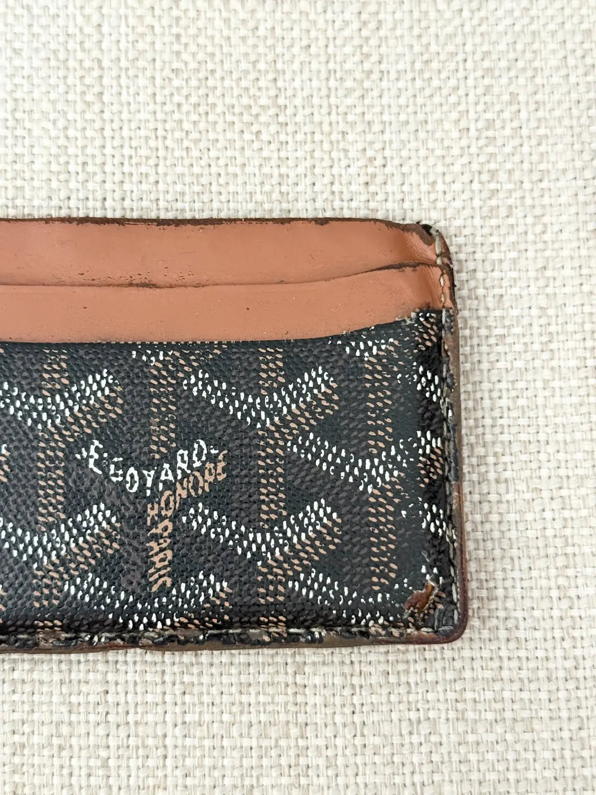 Goyard Sulpice Goyardline Card Holder